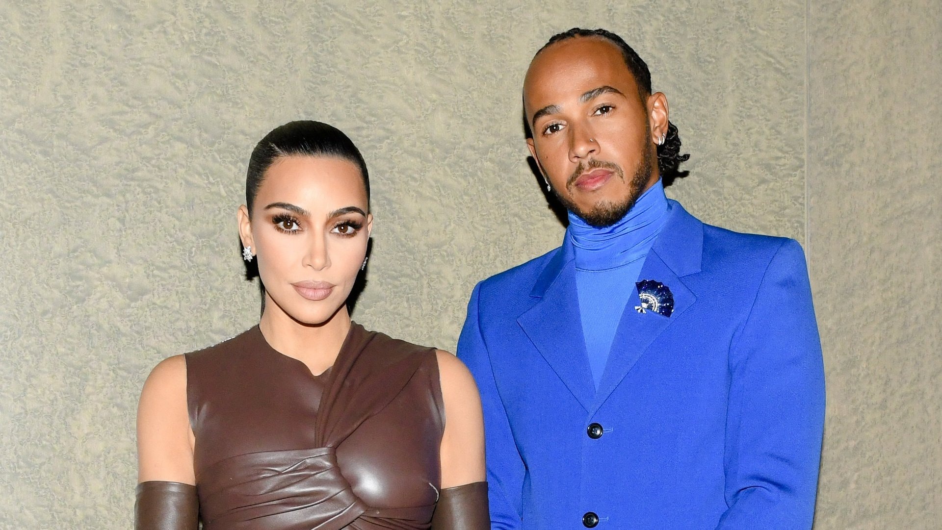 Kim Kardashian und Lewis Hamilton bei einem gemeinsamen Auftritt.