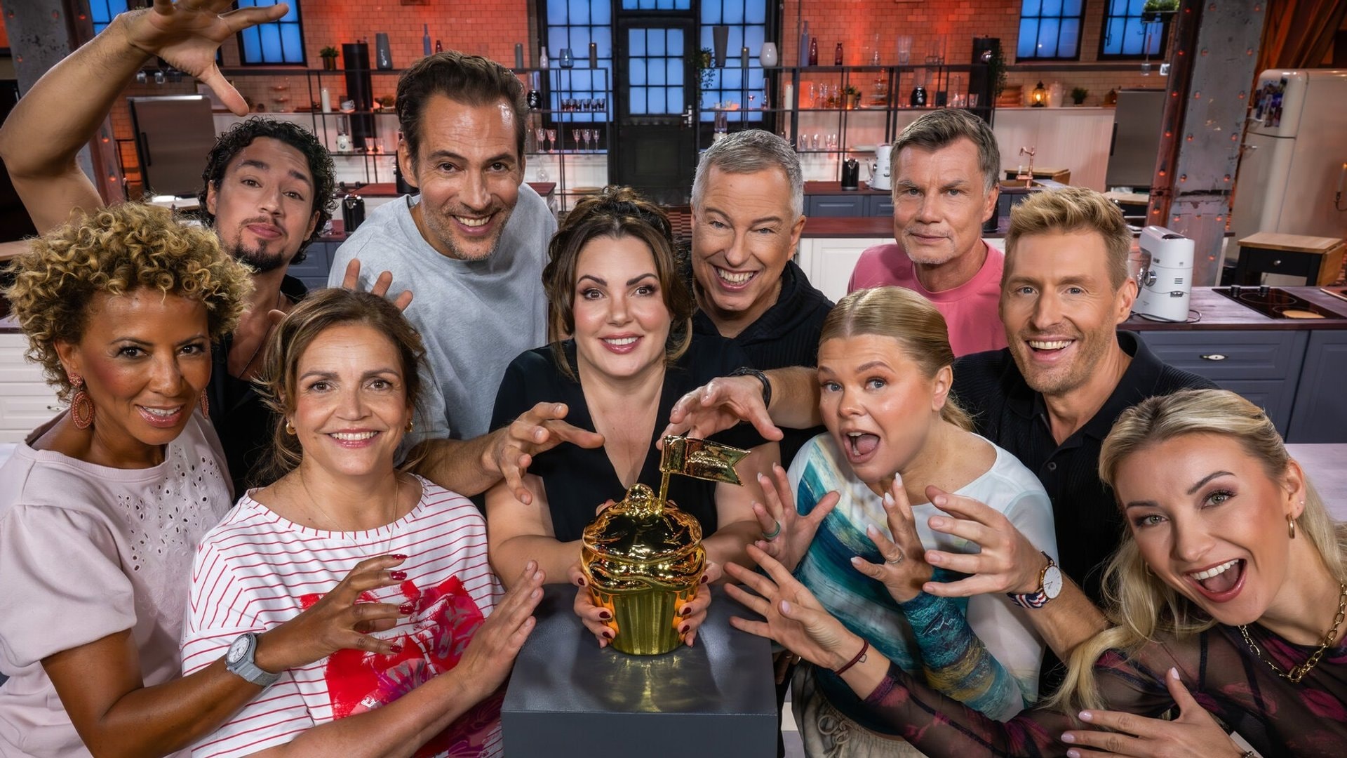 Wer kämpft in der Jubiläumsstaffel um den Titel «Deutschlands bester prominenter Hobbybäcker», den goldenen Cupcake und 10.000 Euro für einen guten Zweck?
