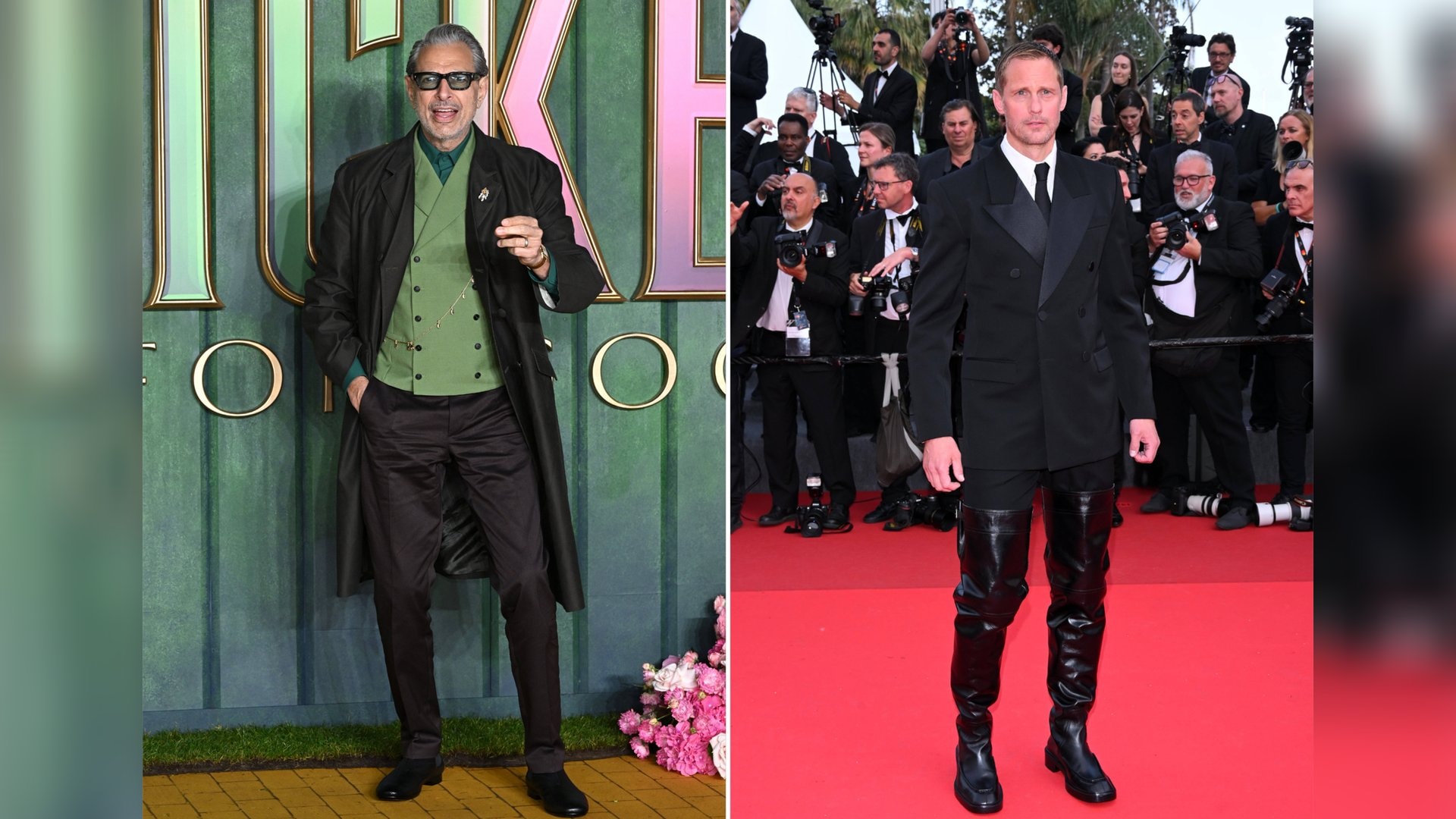 Mit 1,94 Metern gehören Jeff Goldblum und Alexander Skarsgård zu den grössten Schauspielern Hollywoods. Welche Stars ebenfalls Gardemass haben...
