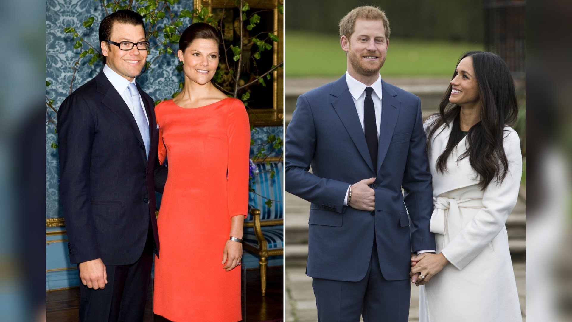 Prinzessin Victoria und Prinz Daniel verlobten sich 2009, Prinz Harry und seine Meghan acht Jahre später. So unterschiedlich die Paare, so individuell auch ihre Ringe: von klassisch und zurückhaltend bis symbolträchtig und persönlich.