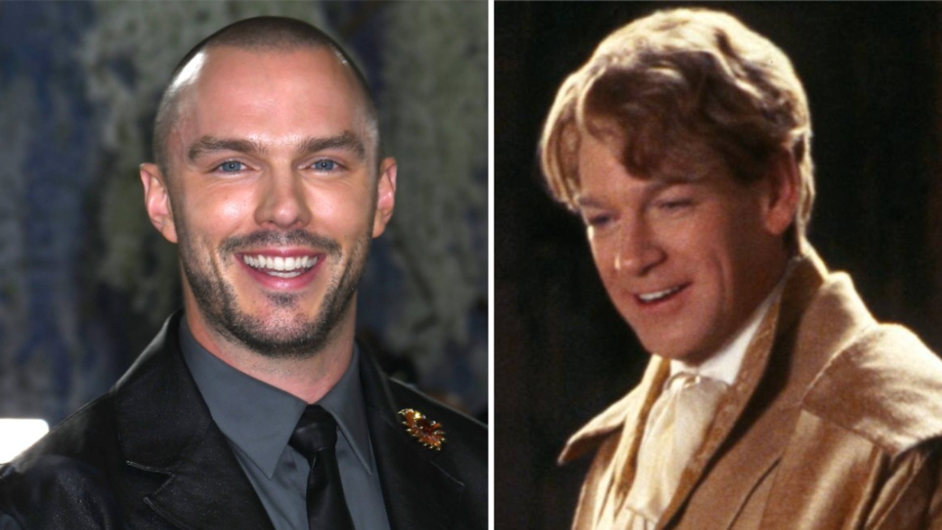 Nicholas Hoult (l.) stösst als Gilderoy Lockhart (Kenneth Branagh) zum Cast von «Harry Potter» Staffel zwei dazu.
