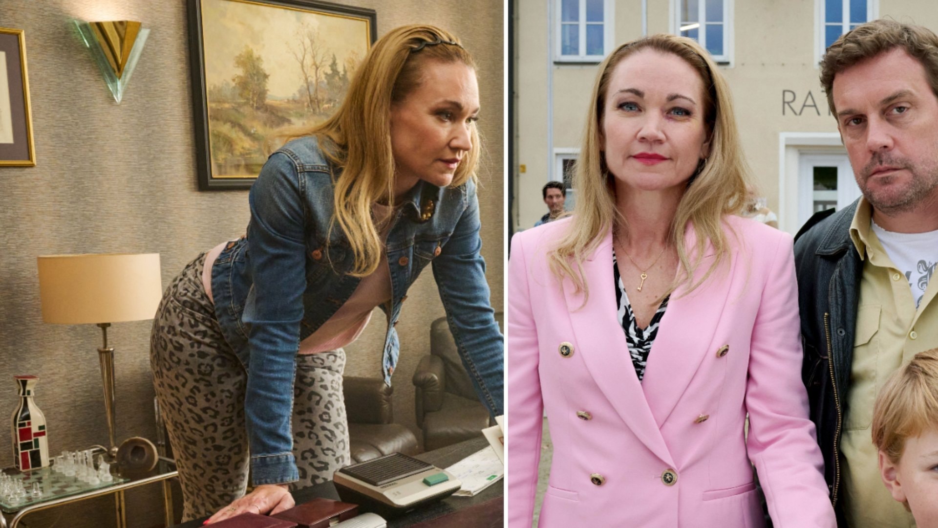 In ihren Leopardenjeans ist Susi (Lisa Maria Potthoff) von Anfang an bei den Eberhoferkrimiverfilmungen dabei - im zehnten und neuesten, «Steckerfischfiasko», will sie Bürgermeisterin von Niederkaltenkirchen werden.