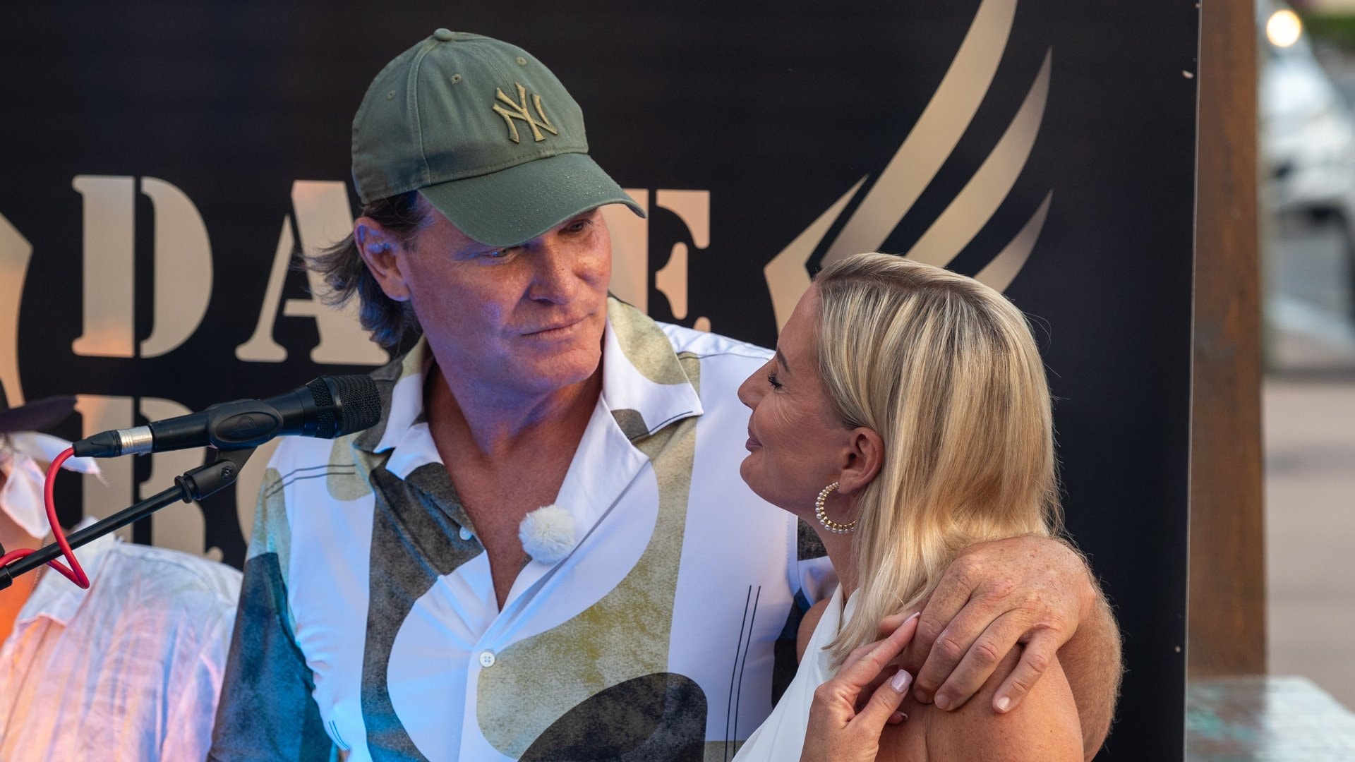 Steff Jerkel und Peggy bei einem Event 2024 in Cala Ratjada.