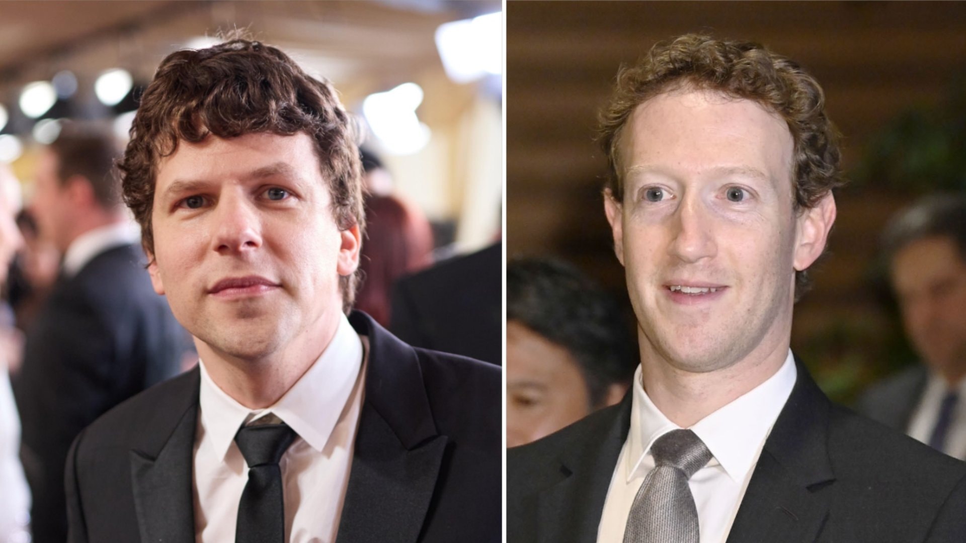 Vor 16 Jahren schlüpfte Jesse Eisenberg (l.) in die Rolle von Facebook-Gründer Mark Zuckerberg.