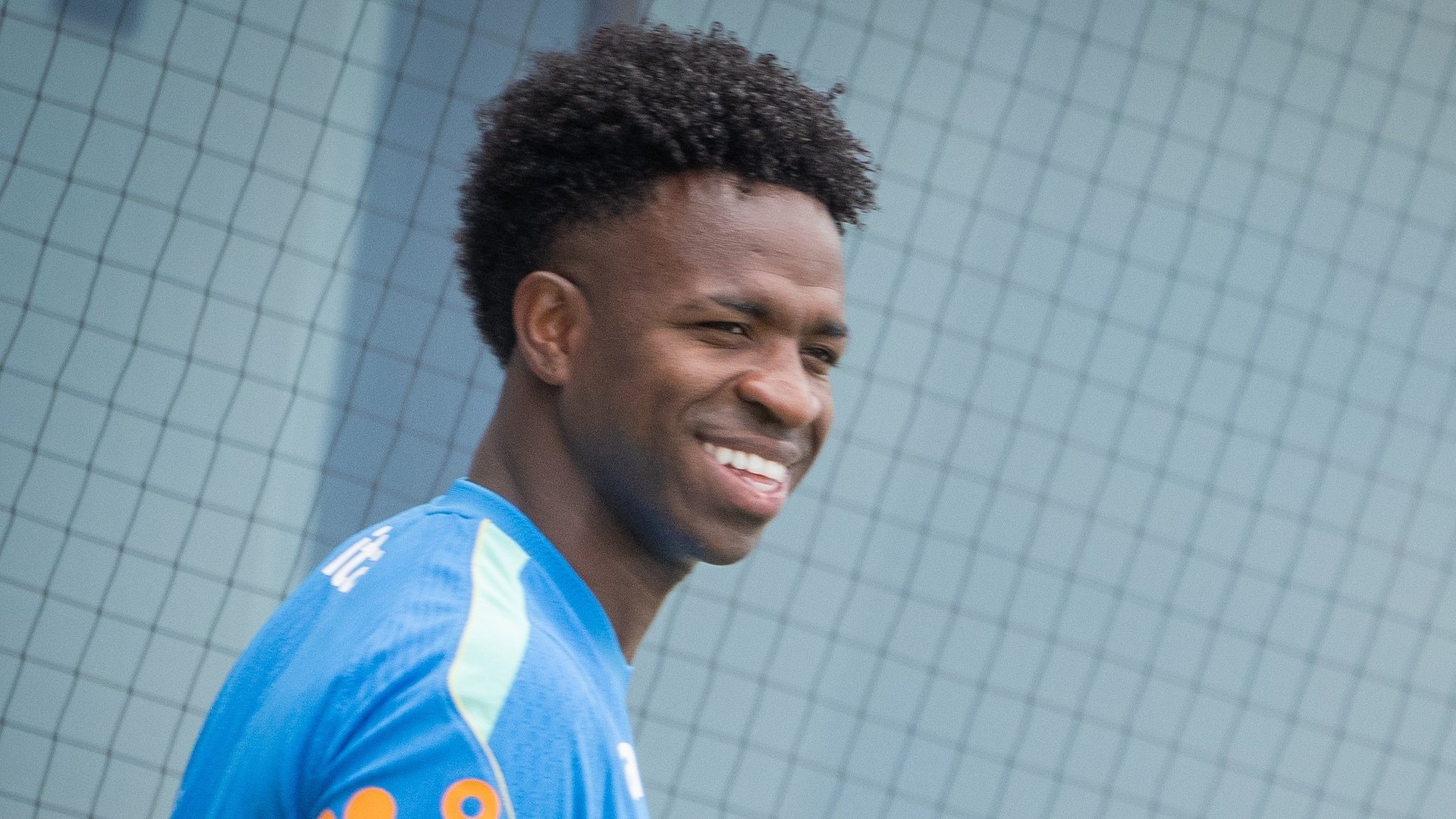 Vinícius Júnior im Training vor dem Sechzehntelfinale seiner brasilianischen Nationalmannschaft gegen Japan.