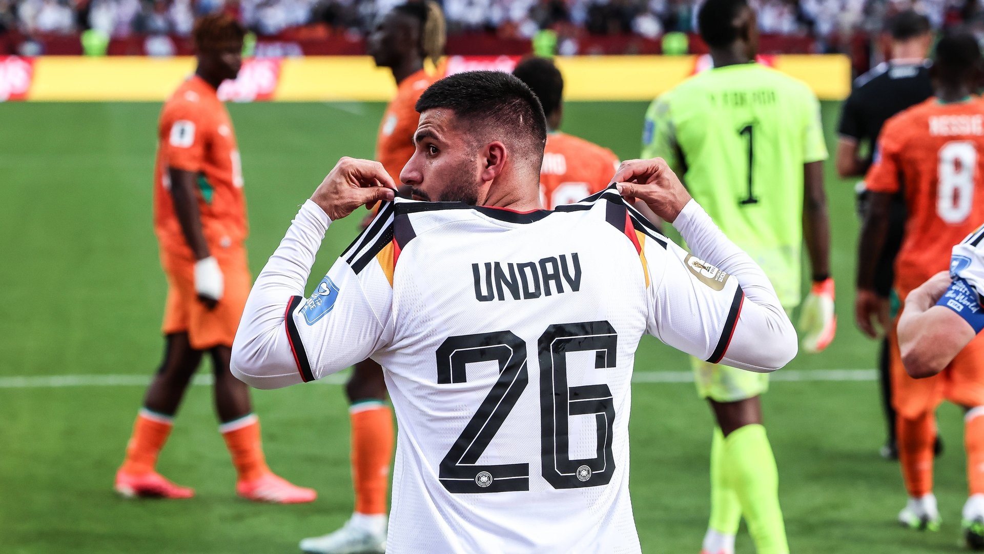 Deniz Undav nach seinem 2:1 gegen die Elfenbeinküste am vergangenen Samstag.