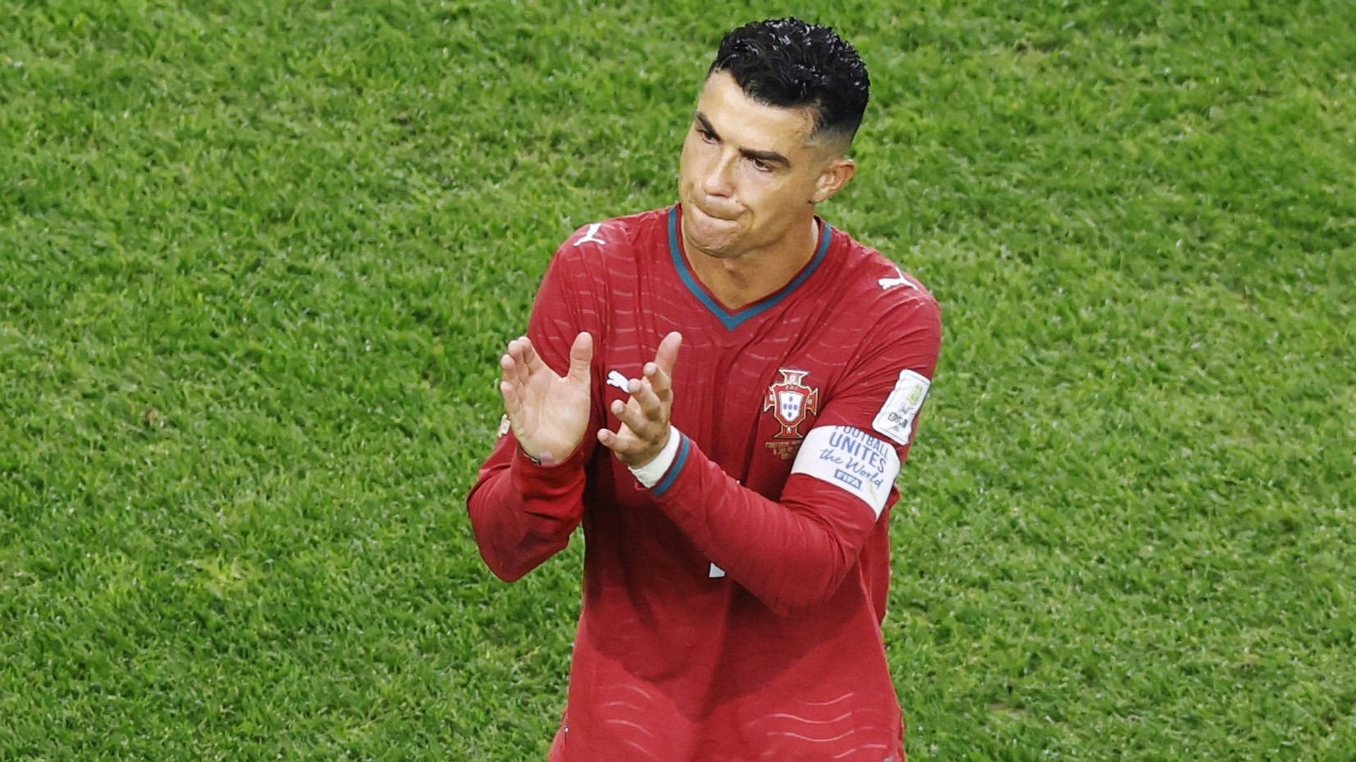 Cristiano Ronaldo konnte gegen Spanien vor Millionen Fans nichts ausrichten.