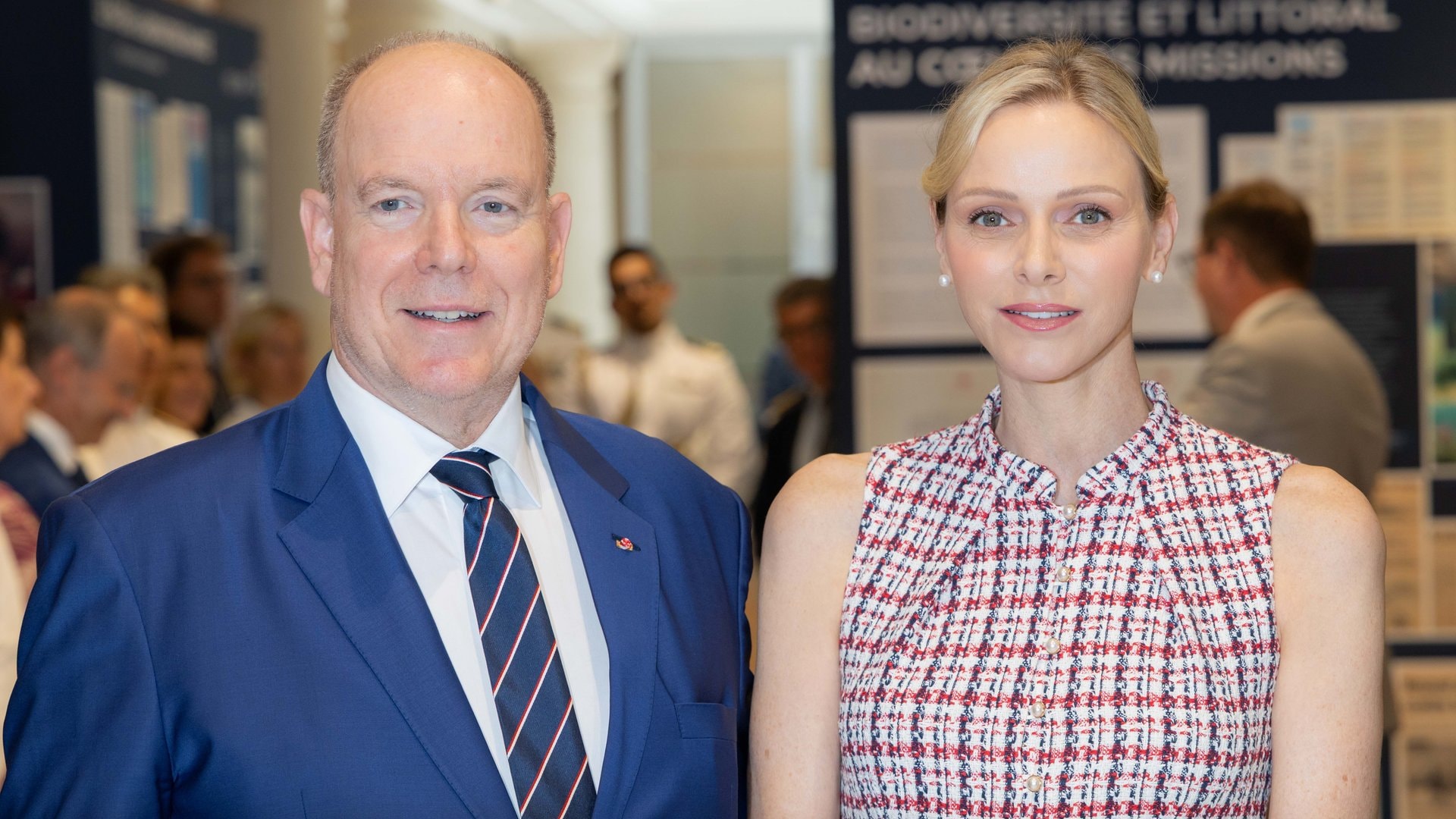 Fürst Albert II. und Fürstin Charlène.