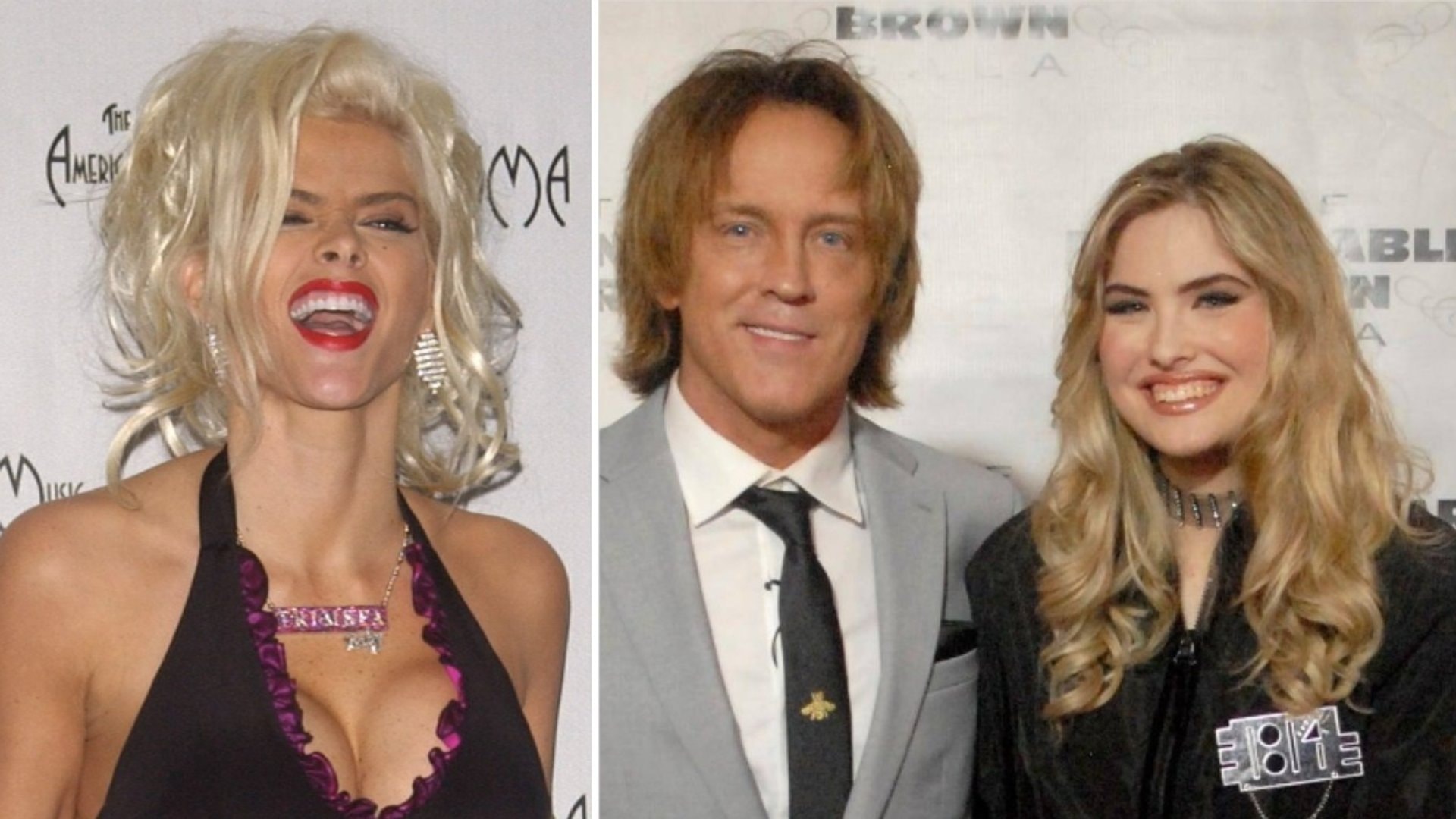 Anna Nicole Smith (l.) ist mit nur 37 Jahren im Jahr 2007 verstorben. Ihr Ex-Partner Larry Birkhead und die gemeinsame Tochter Dannielynn möchten einen neuen Film über sie verhindern.