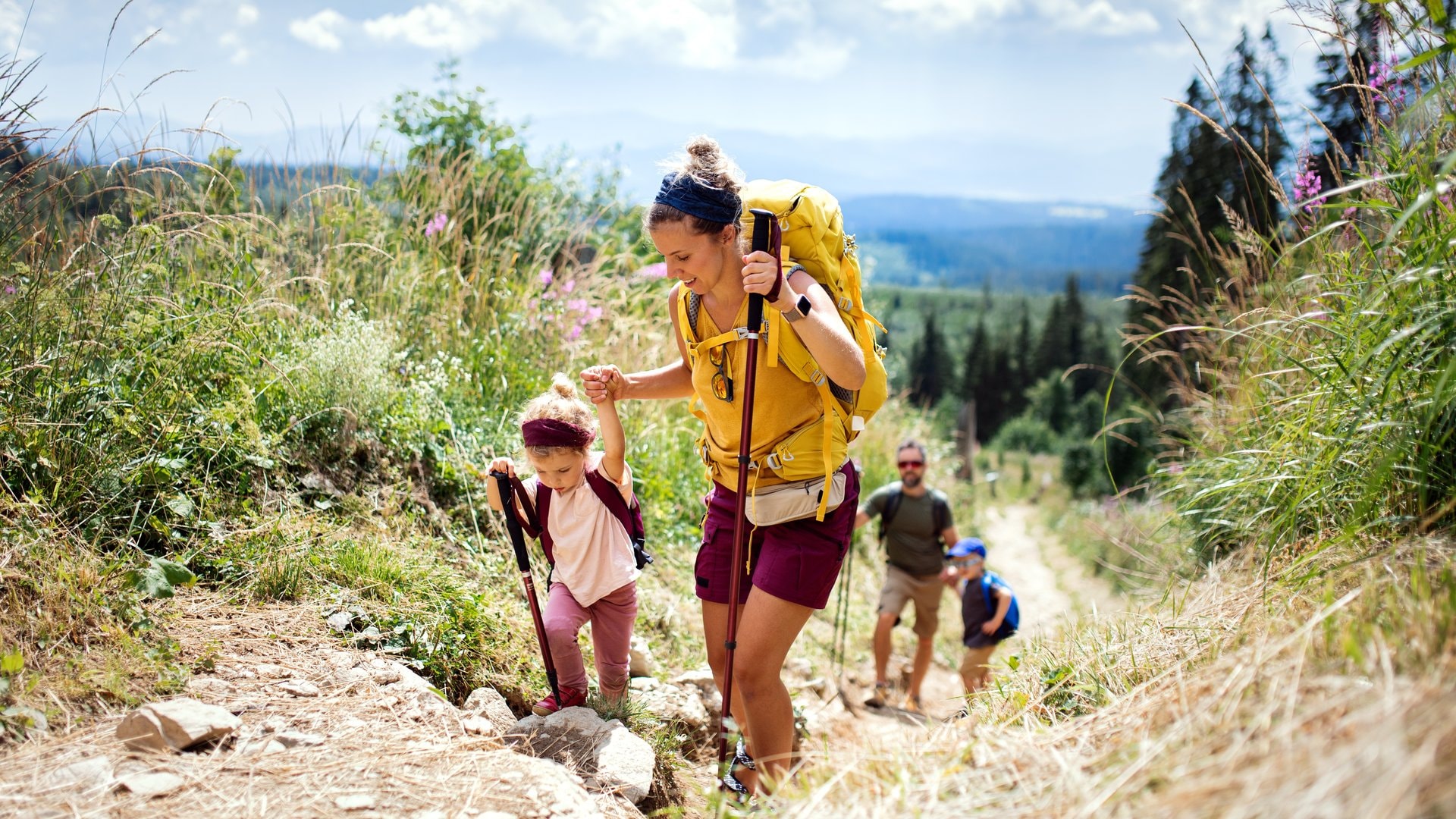 Wandern macht im Sommer besonders viel Spass - kann aber auch gefährlich sein.