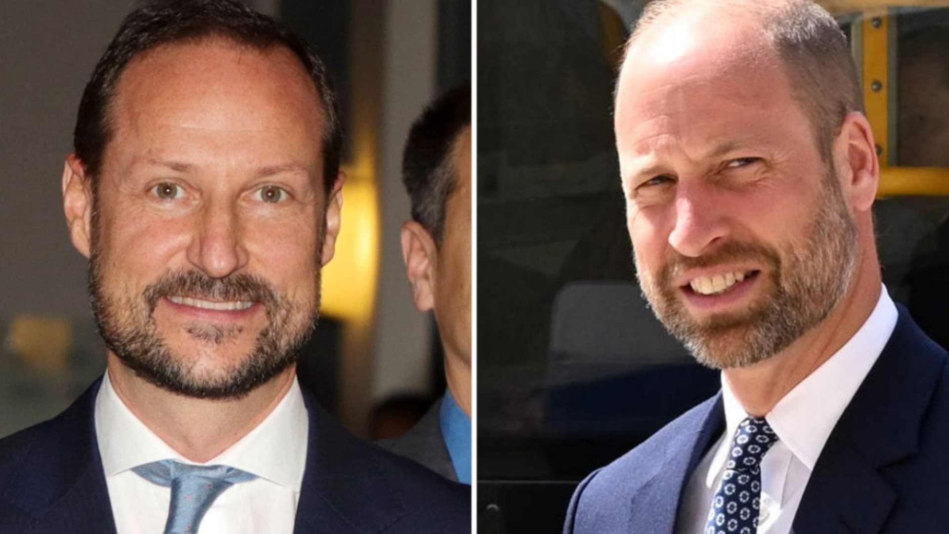 Prinz William neben Kronprinz Haakon von Norwegen.