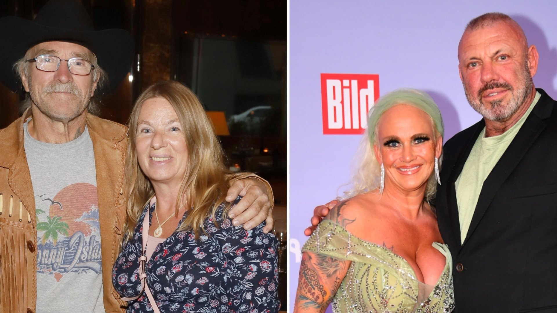 Konny (à g.) et Manuela Reimann ont émigré au Texas dans le cadre de « Goodbye Deutschland », tandis que Caro et Andreas Robens ont atterri à Majorque.