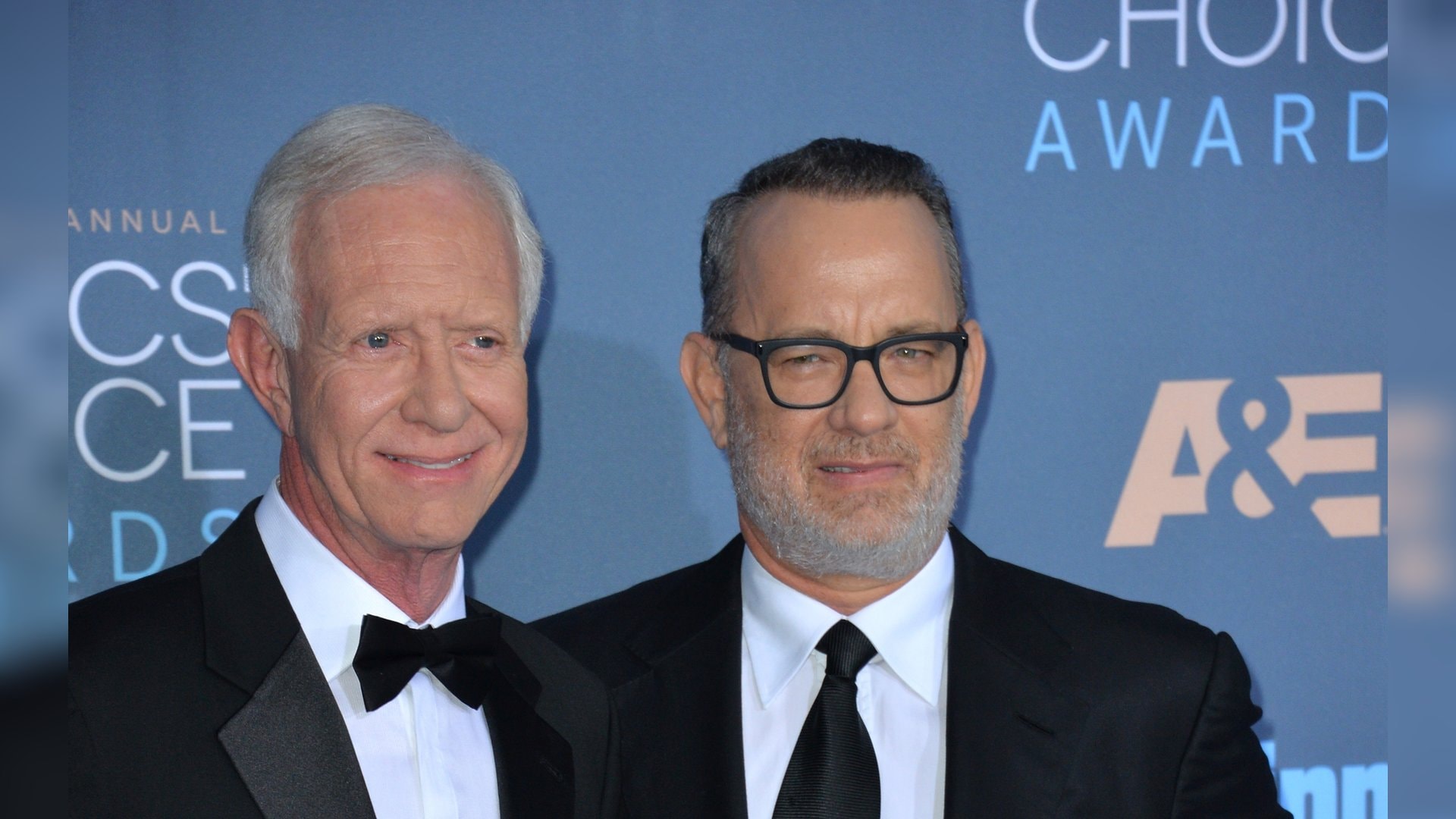 US-Pilot Chesley Sullenberger (li.) und Schauspieler Tom Hanks, der ihn im Hollywood-Film «Sully» verkörperte.