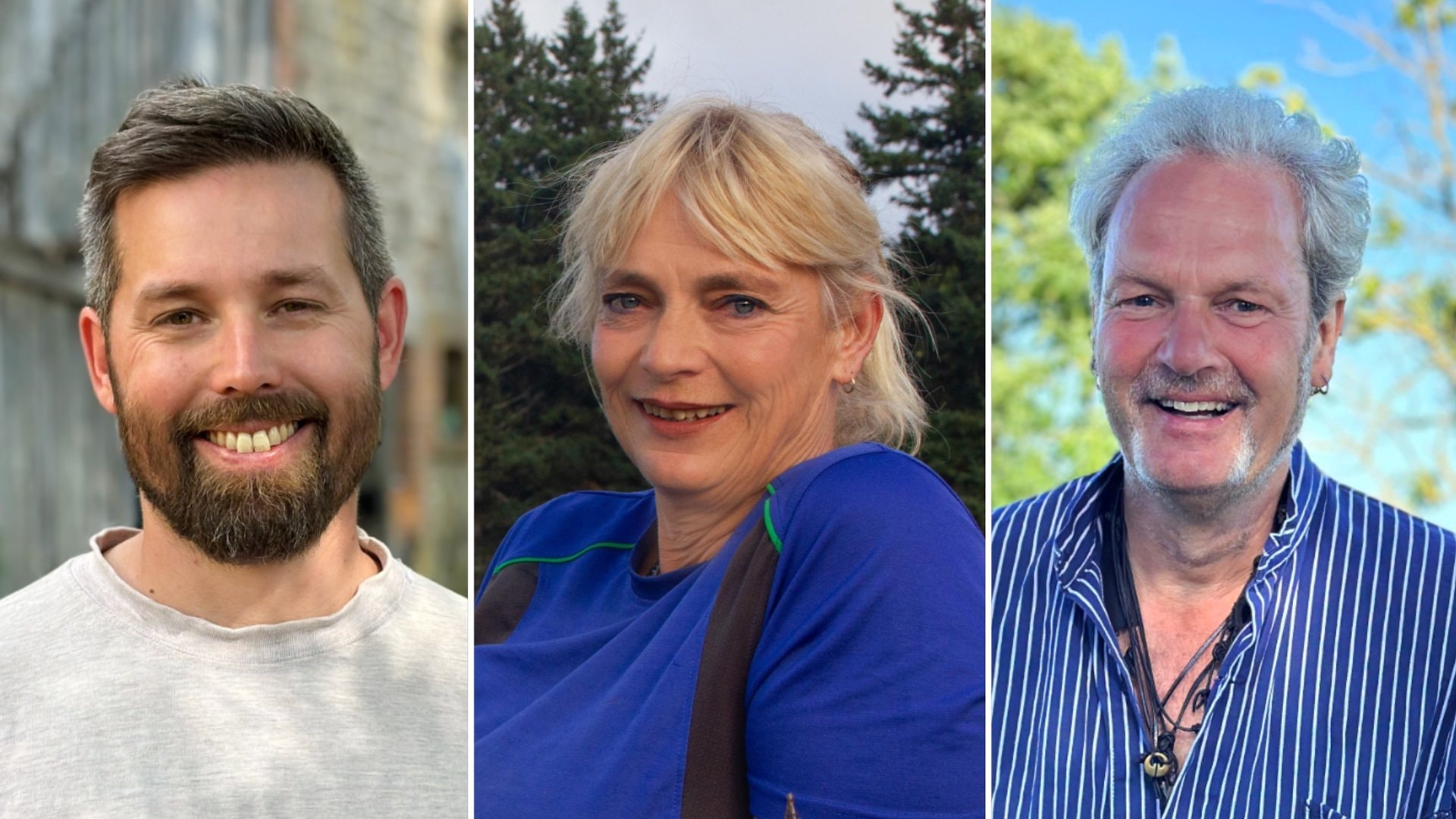 Jakob (l.), Annette und Turner werden in «Bauer sucht Frau International» zu sehen sein. Wer sucht 2026 noch den Partner fürs Leben?
