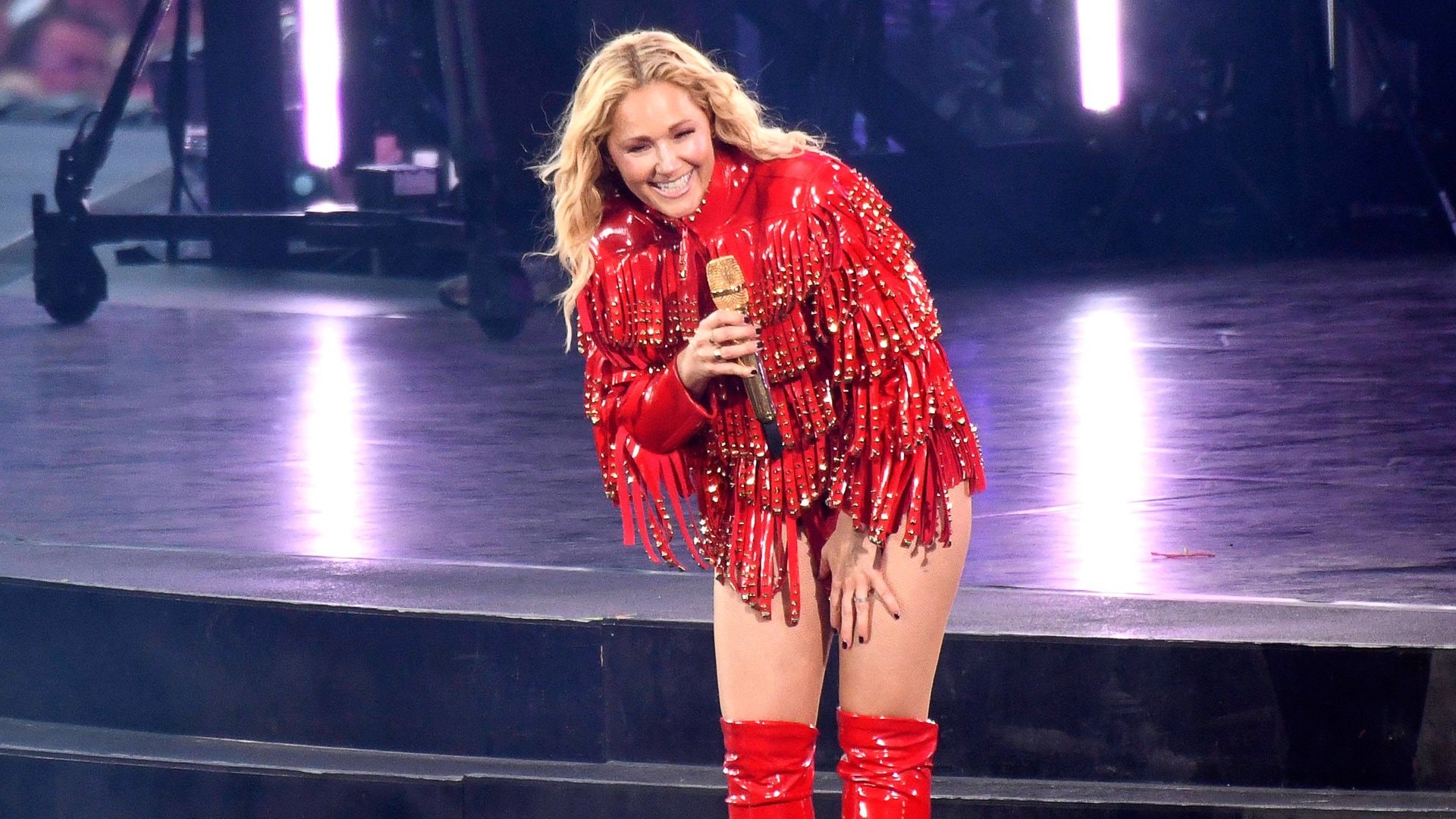 Helene Fischer bei einem Konzert ihrer «360° Stadion Tour» in Hannover.