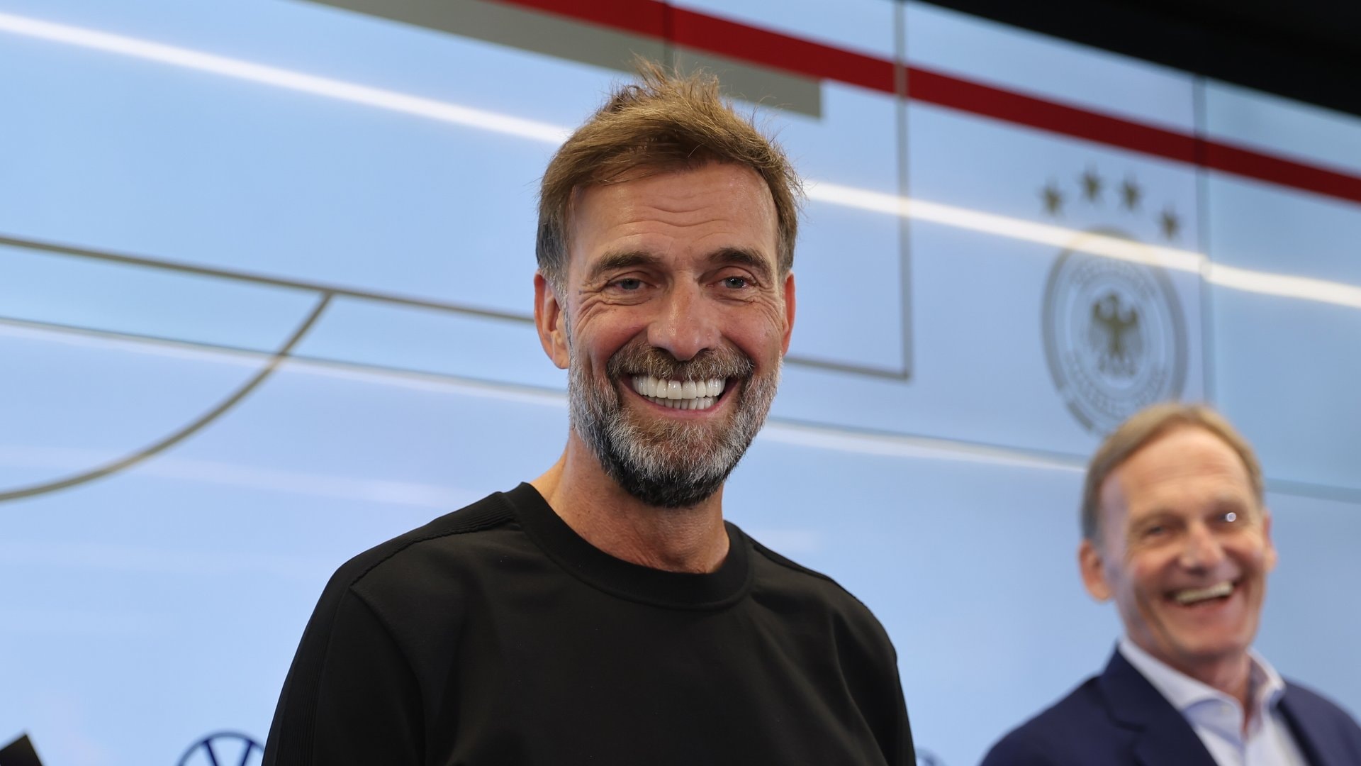 Der DFB hat Jürgen Klopp offiziell als neuen Bundestrainer vorgestellt.