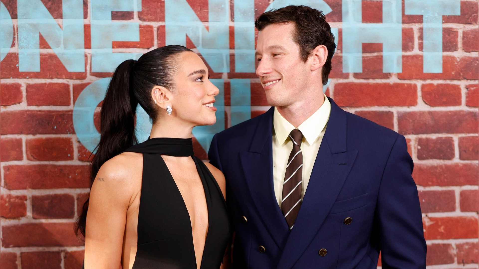 Dua Lipa und Callum Turner bei der Premiere von «One Night Only» in New York City.