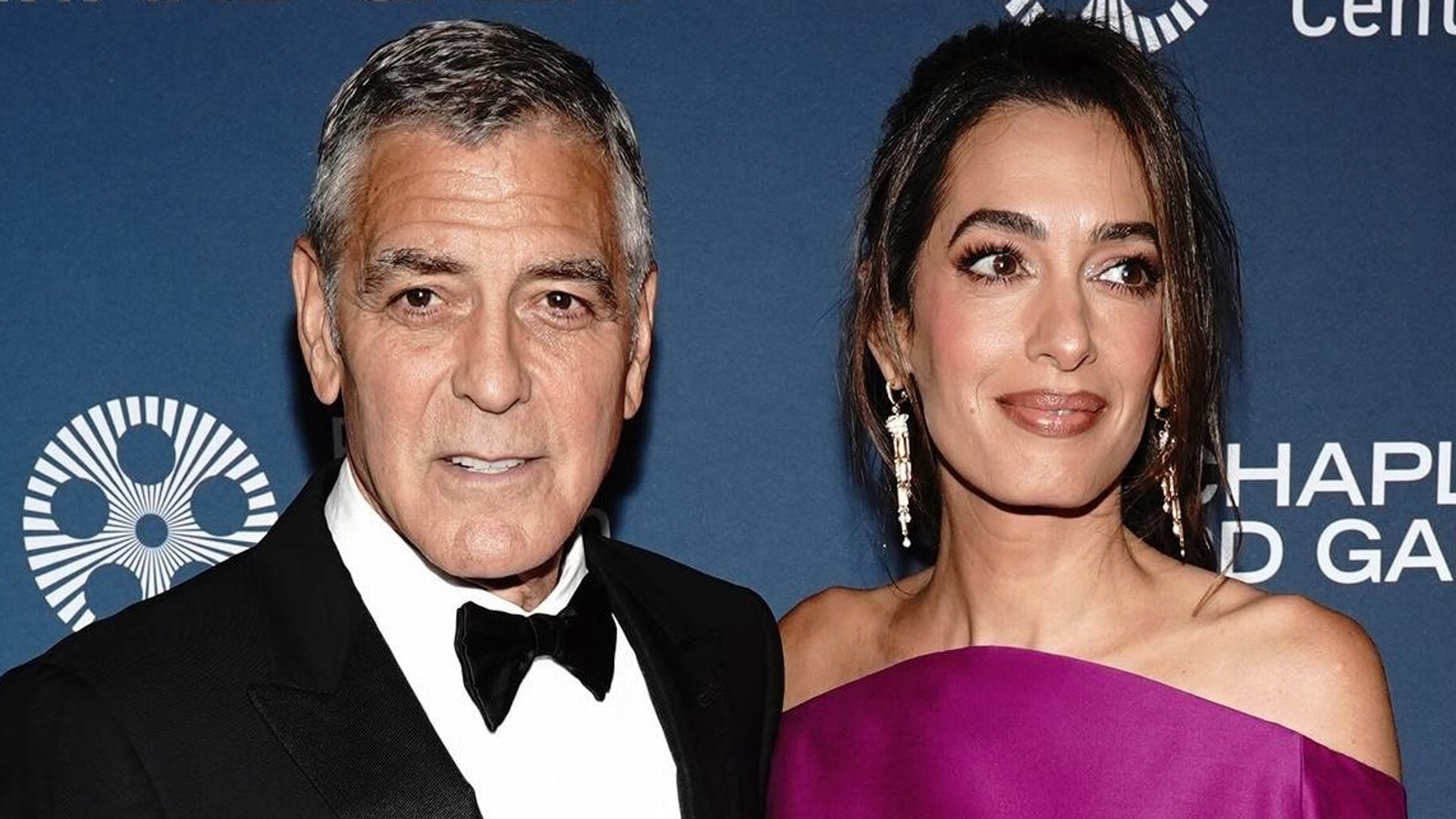 Amal und George Clooney sind vor dem Feuer in Südfrankreich geflohen.