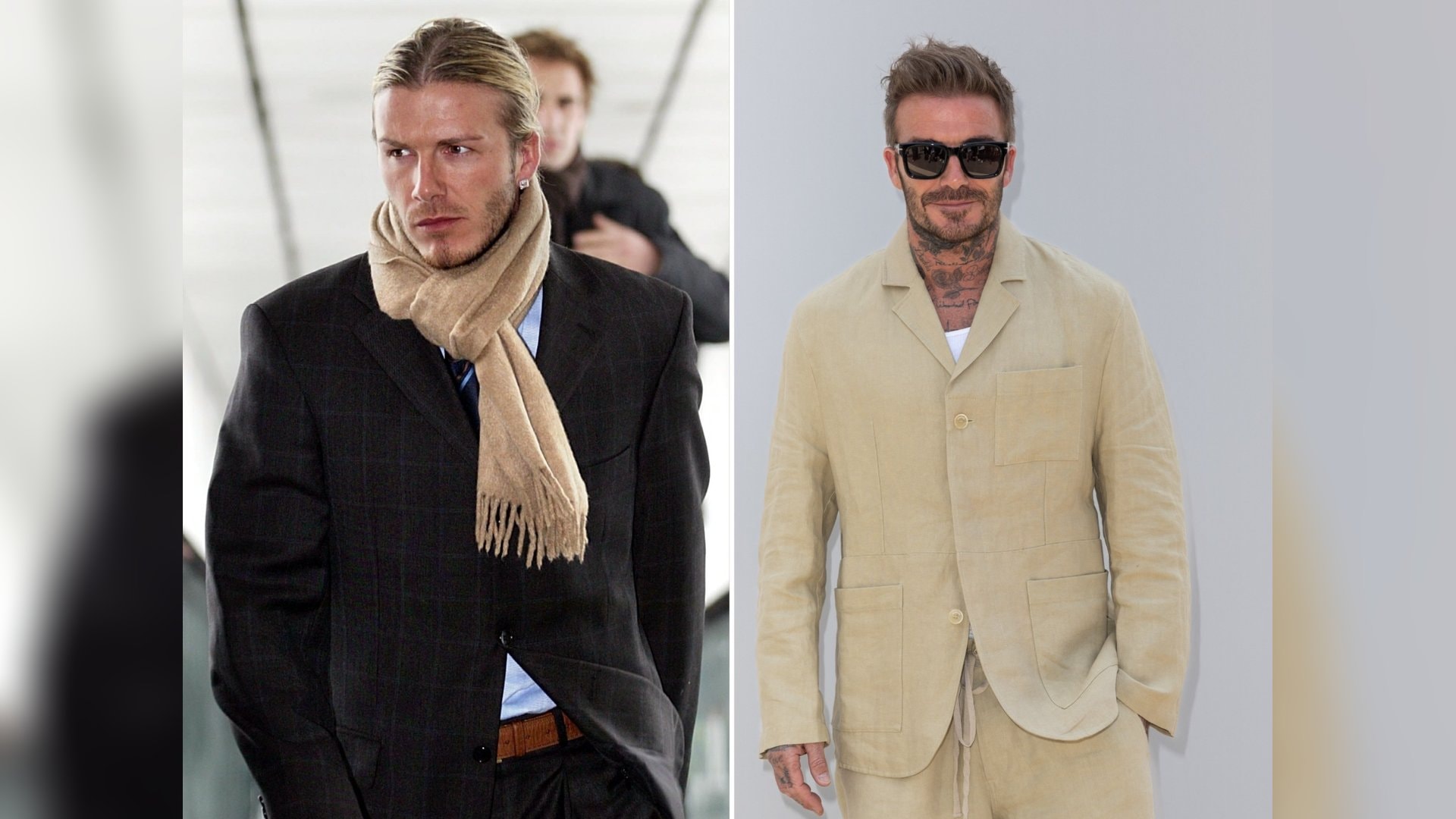 David Beckham probierte sich in den vergangenen Jahren modisch aus.