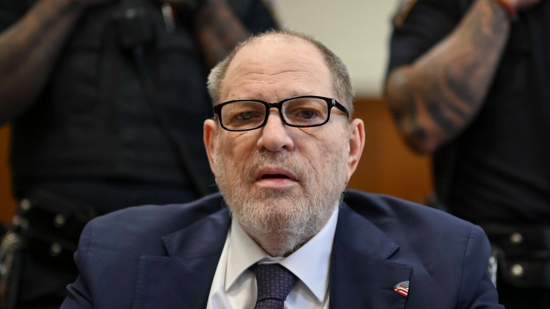 Harvey Weinstein liegt im Krankenhaus.