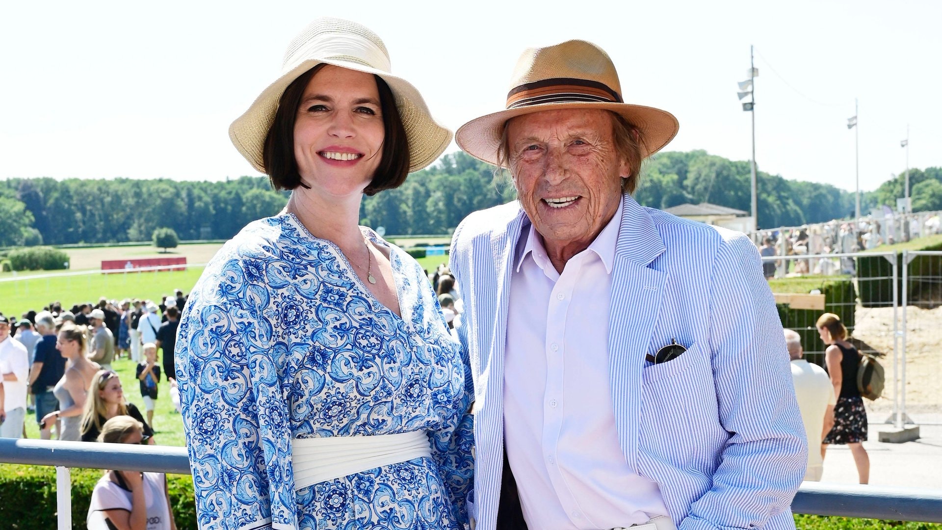Sarah und Claus Theo Gärtner sind seit 2003 ein Paar.