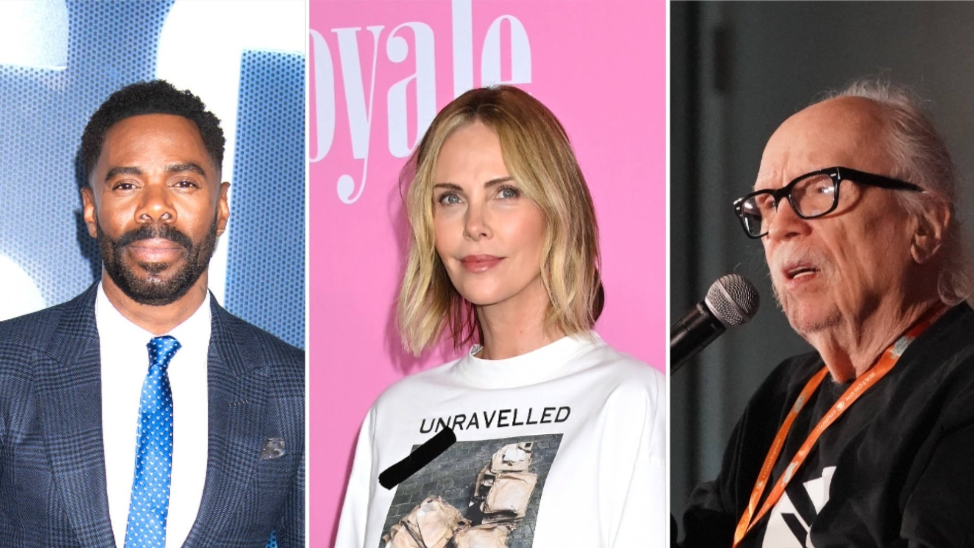 John Carpenter (r.), Charlize Theron und Colman Domingo werden im Oktober für ihre besonderen Verdienste ausgezeichnet.
