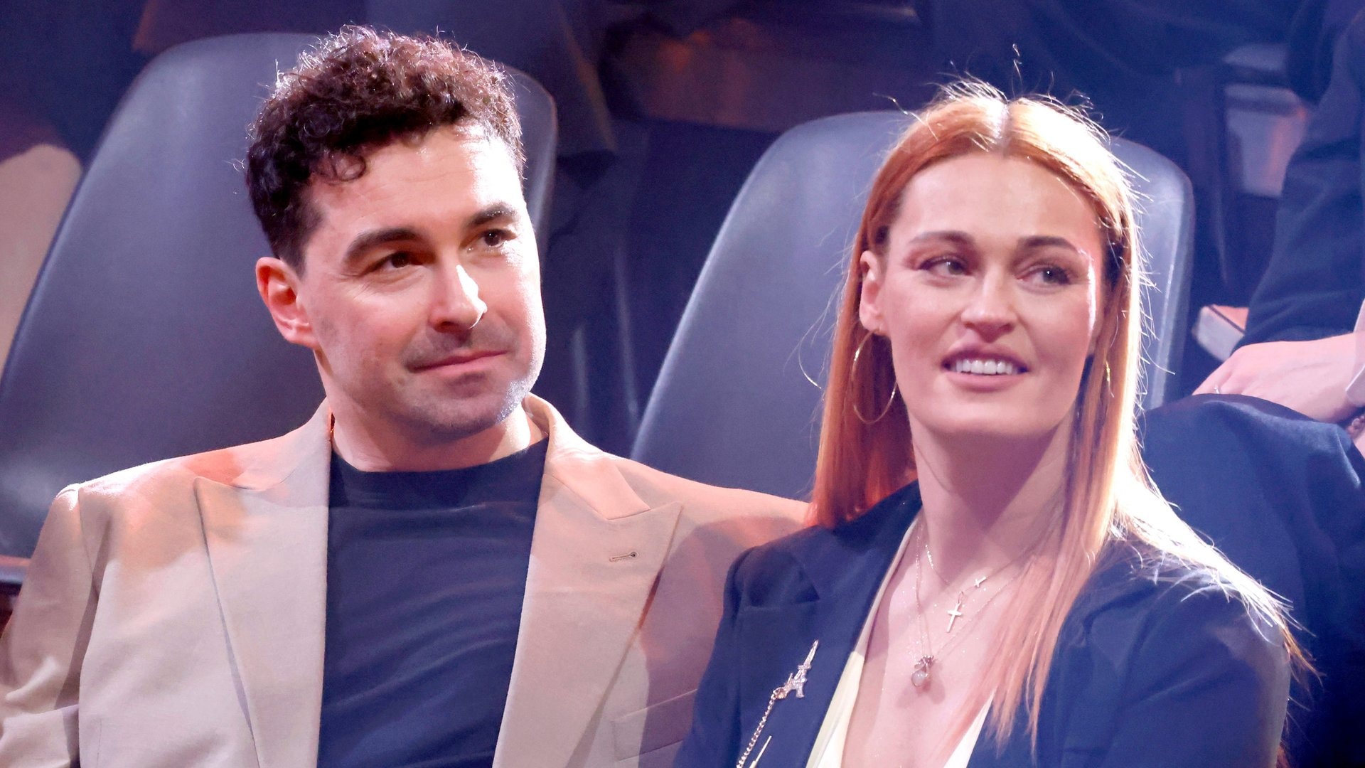 Andrzej Cibis und Ehefrau Victoria im vergangenen März im «Let's Dance»-Publikum.