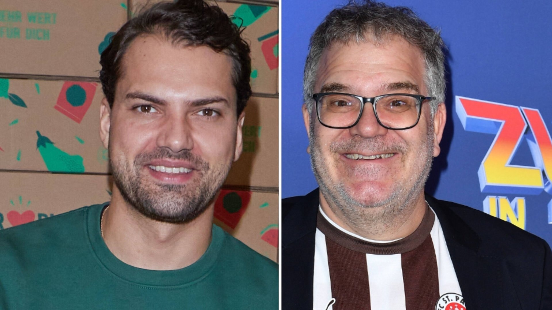 Machen sie etwa 2027 bei «Ich bin ein Star - Holt mich hier raus?» mit? Jimi Blue Ochsenknecht (l.) und Elton zeigten sich in der Vergangenheit offen gegenüber dem TV-Abenteuer.