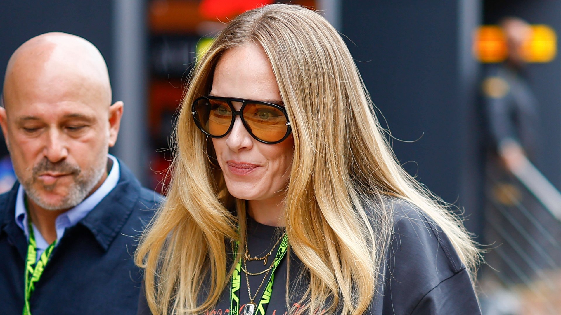 Adele am 5. Juli am Silverstone Circuit.