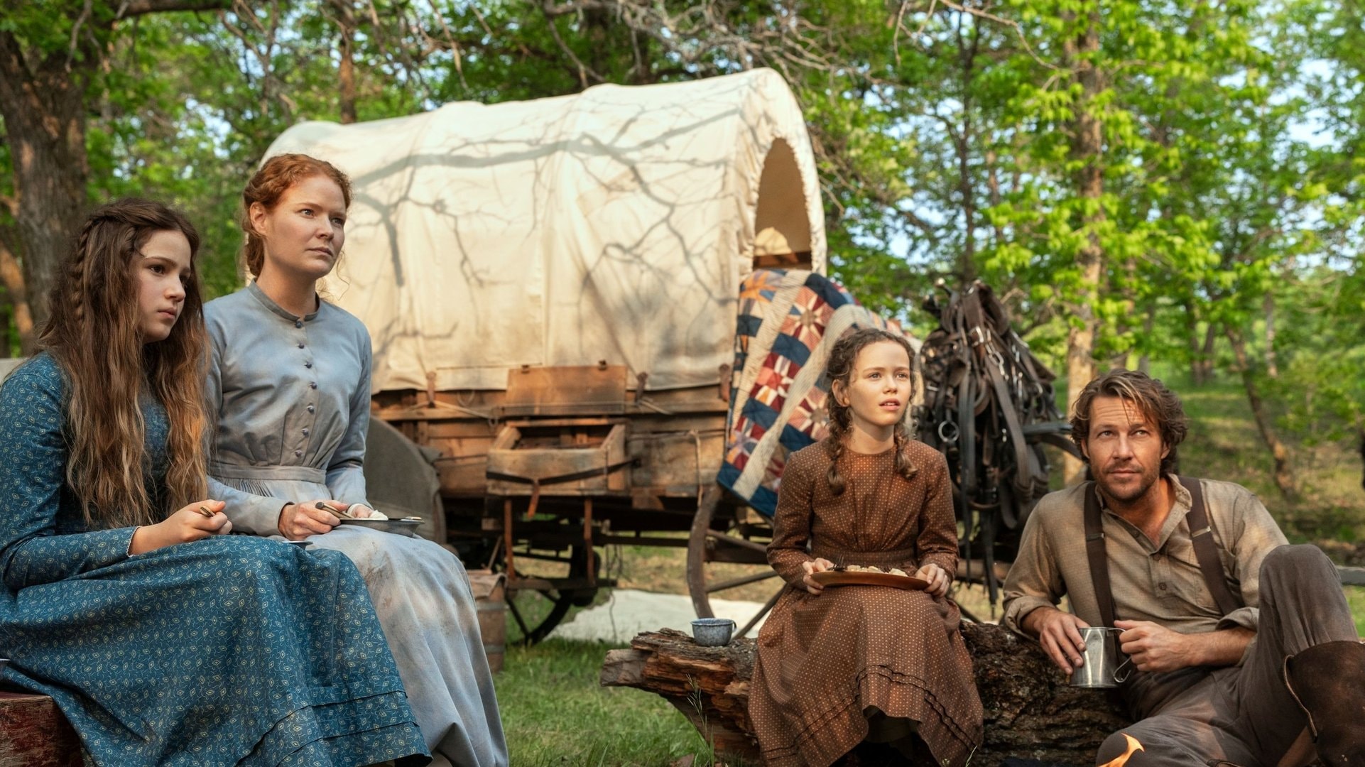 Die neue Familie Ingalls in «Unsere kleine Farm».