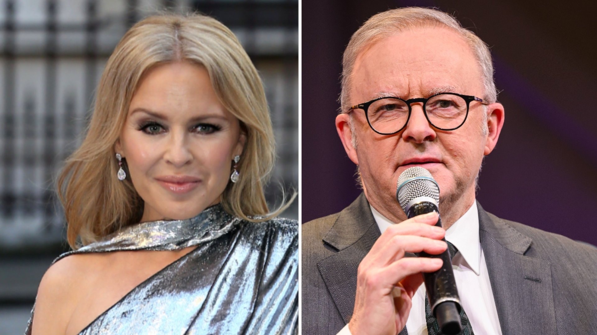 Australiens Premierminister Anthony Albanese entschuldigt sich öffentlich für Kylie-Minogue-Spruch.