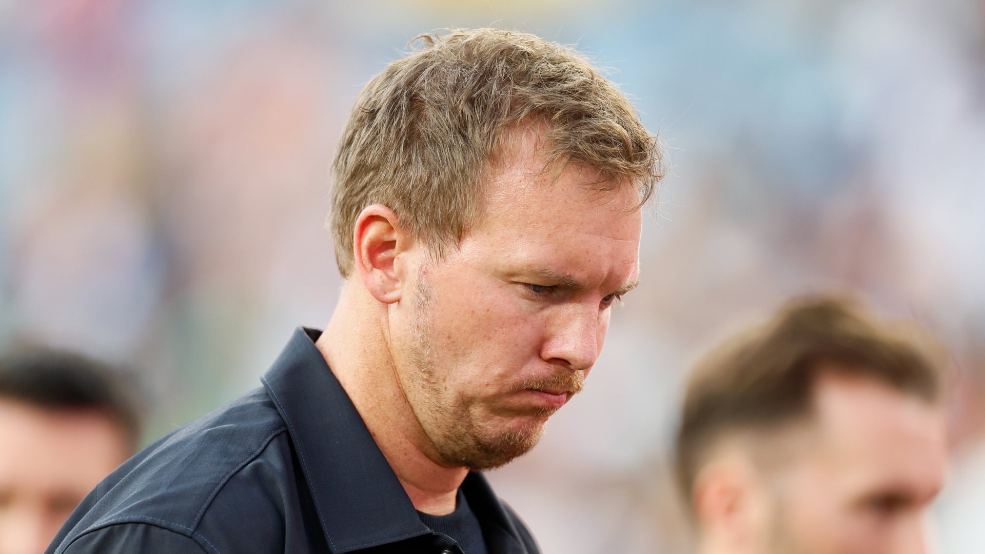 Julian Nagelsmann nach dem Ausscheiden des DFB-Teams gegen Paraguay.