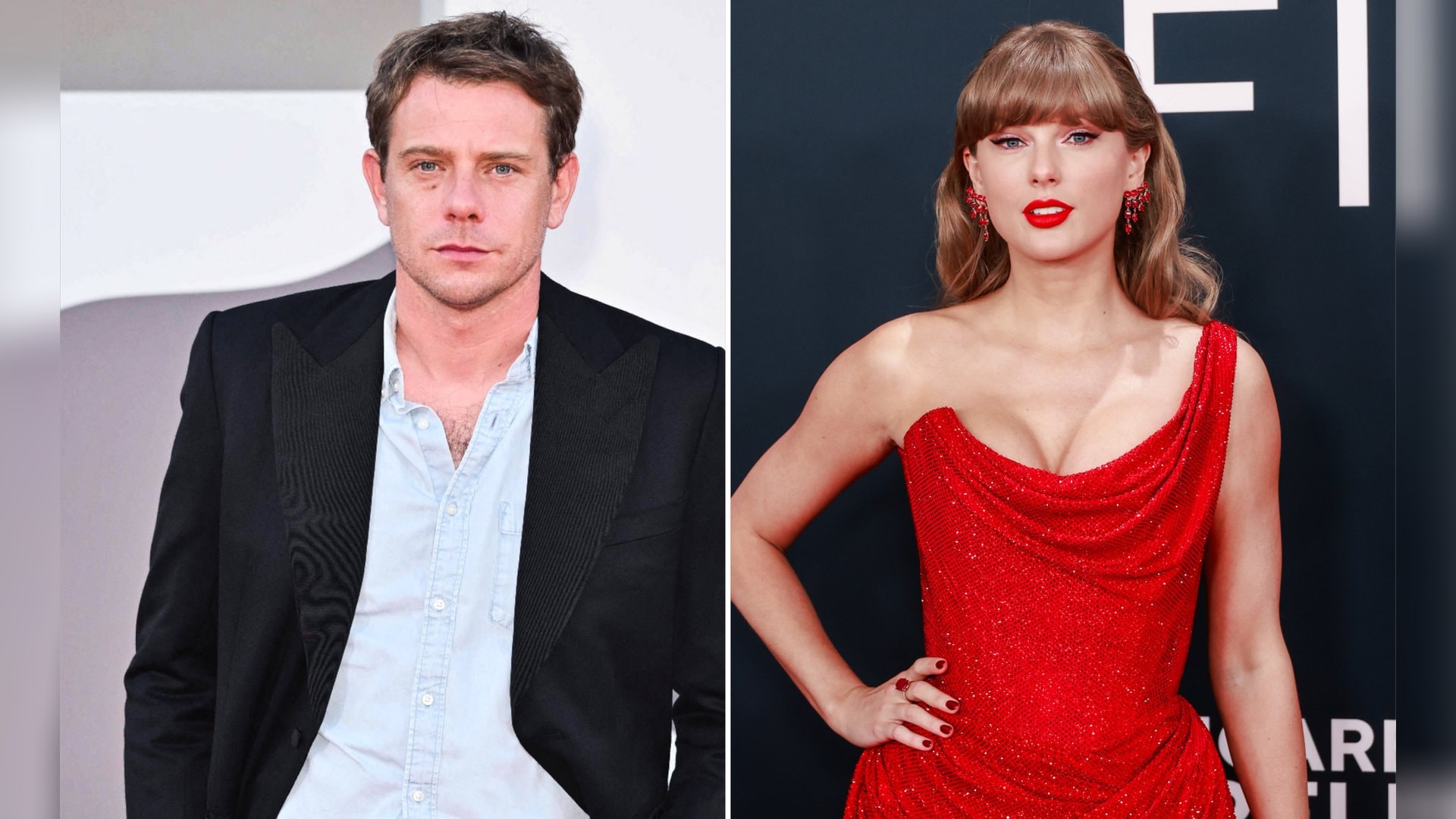 Jonathan Anderson (l.) entwarf Taylor Swifts Brautkleid.