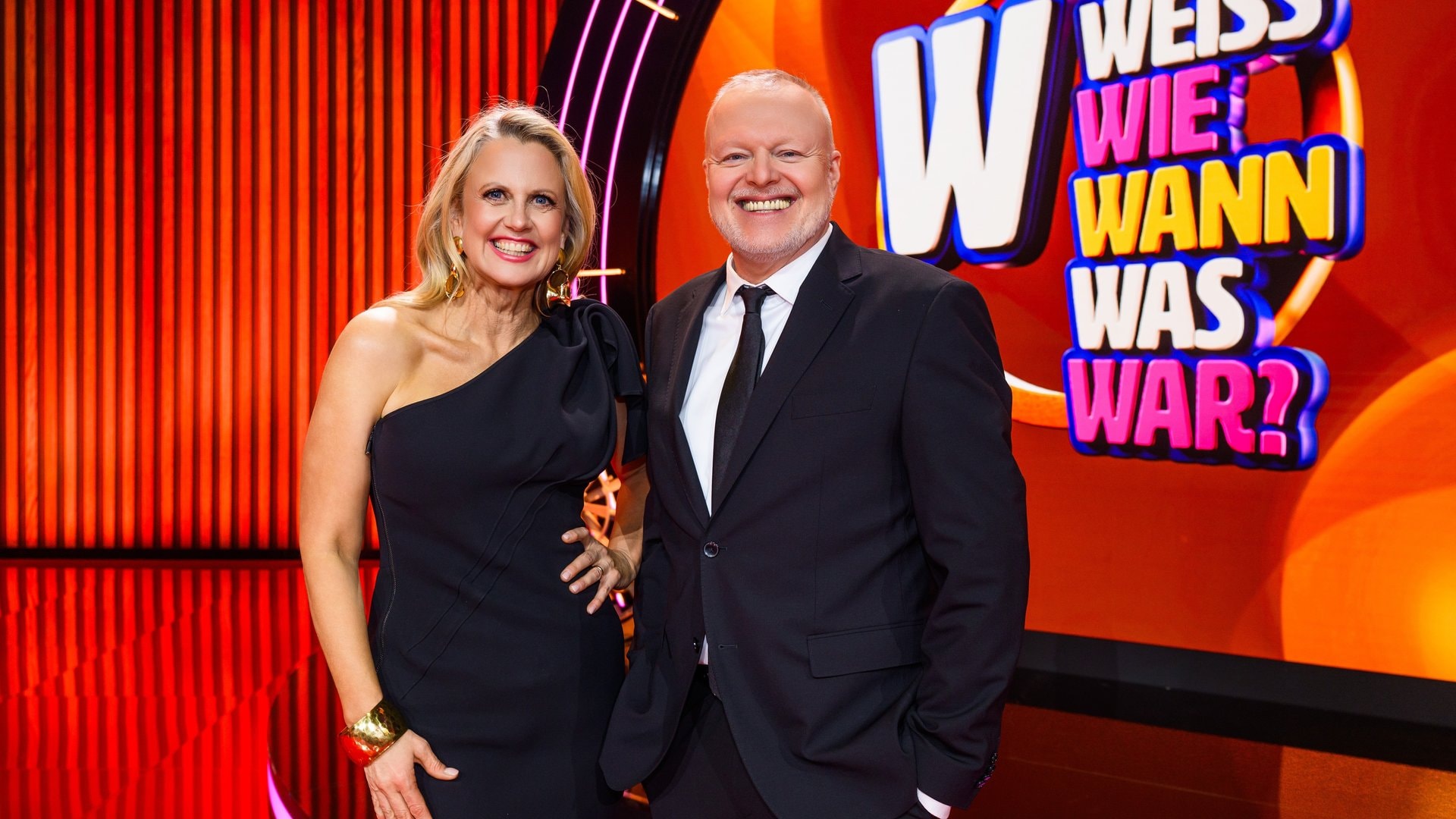 Barbara Schöneberger und Stefan Raab kehren mit «Wer weiss wie wann was war?» zurück.