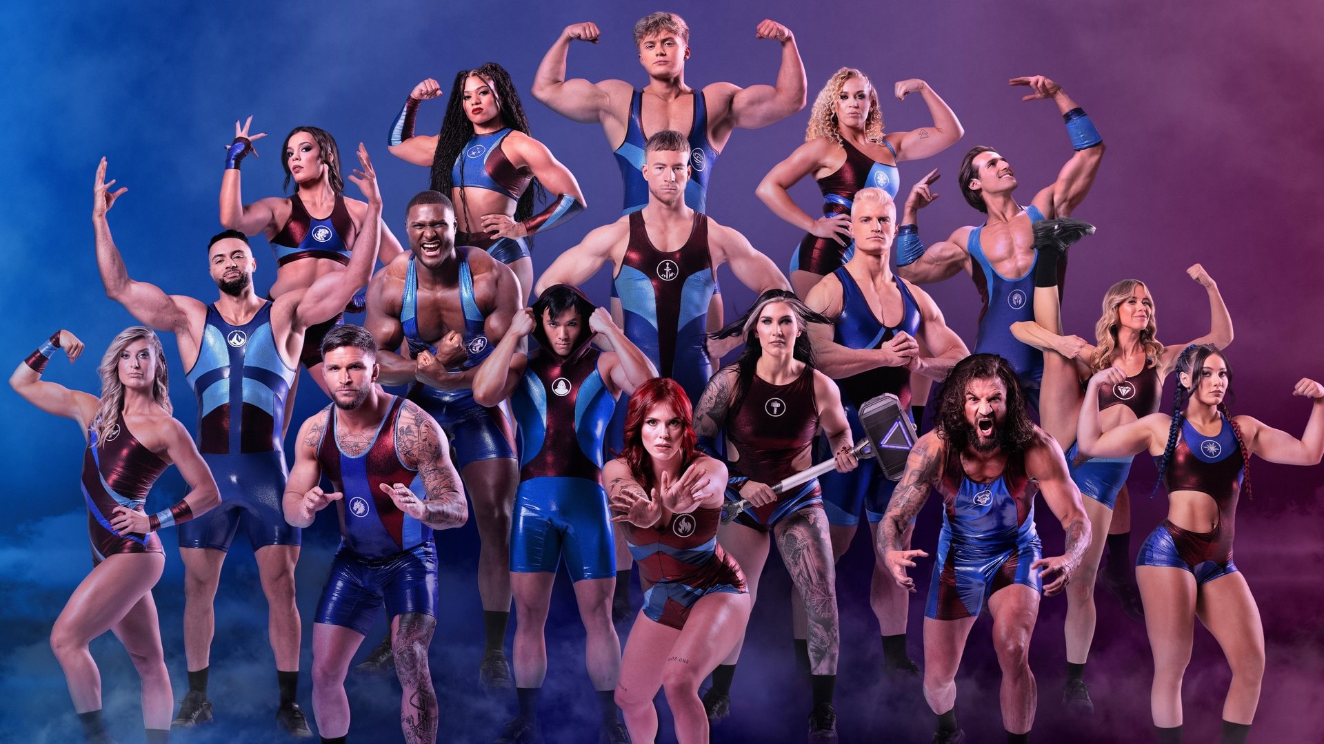 Die Gladiatoren aus «Gladiators - Die Show der Giganten».