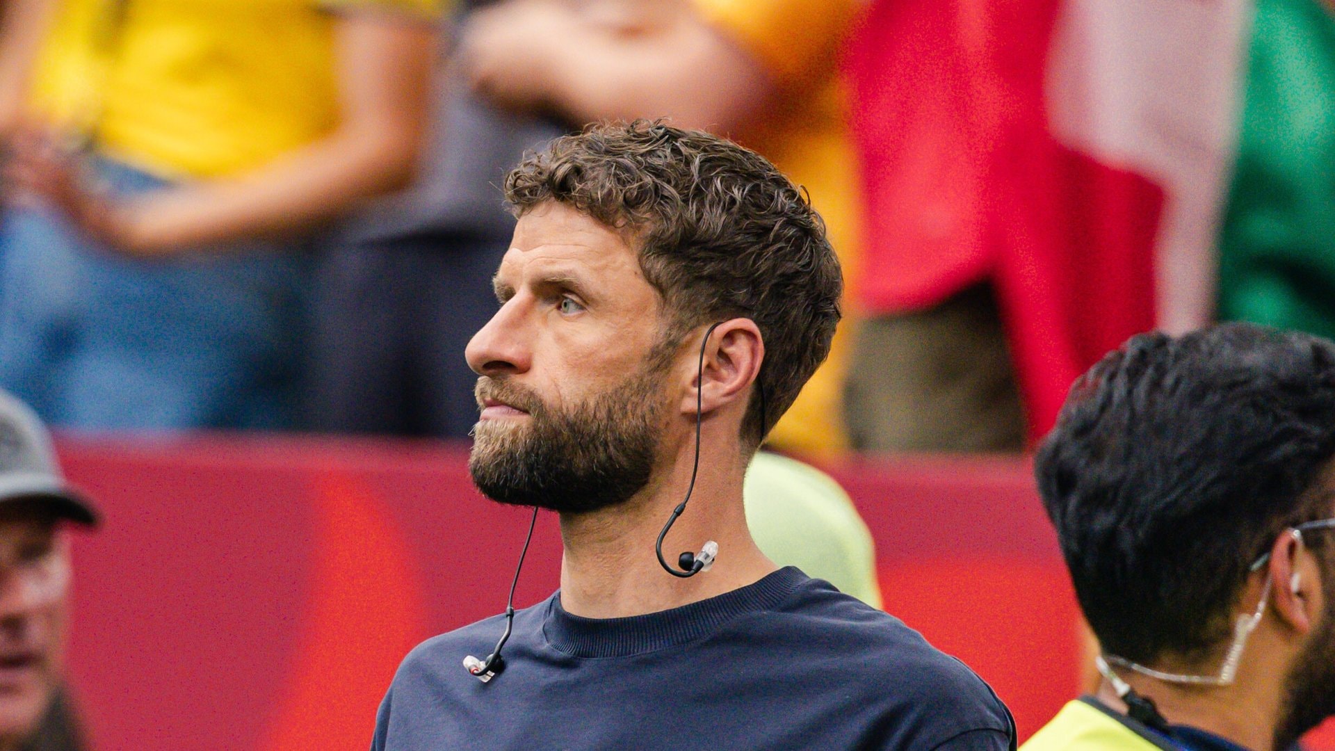 Thomas Müller in seiner Funktion als TV-Experte bei der Fussball-WM 2026.