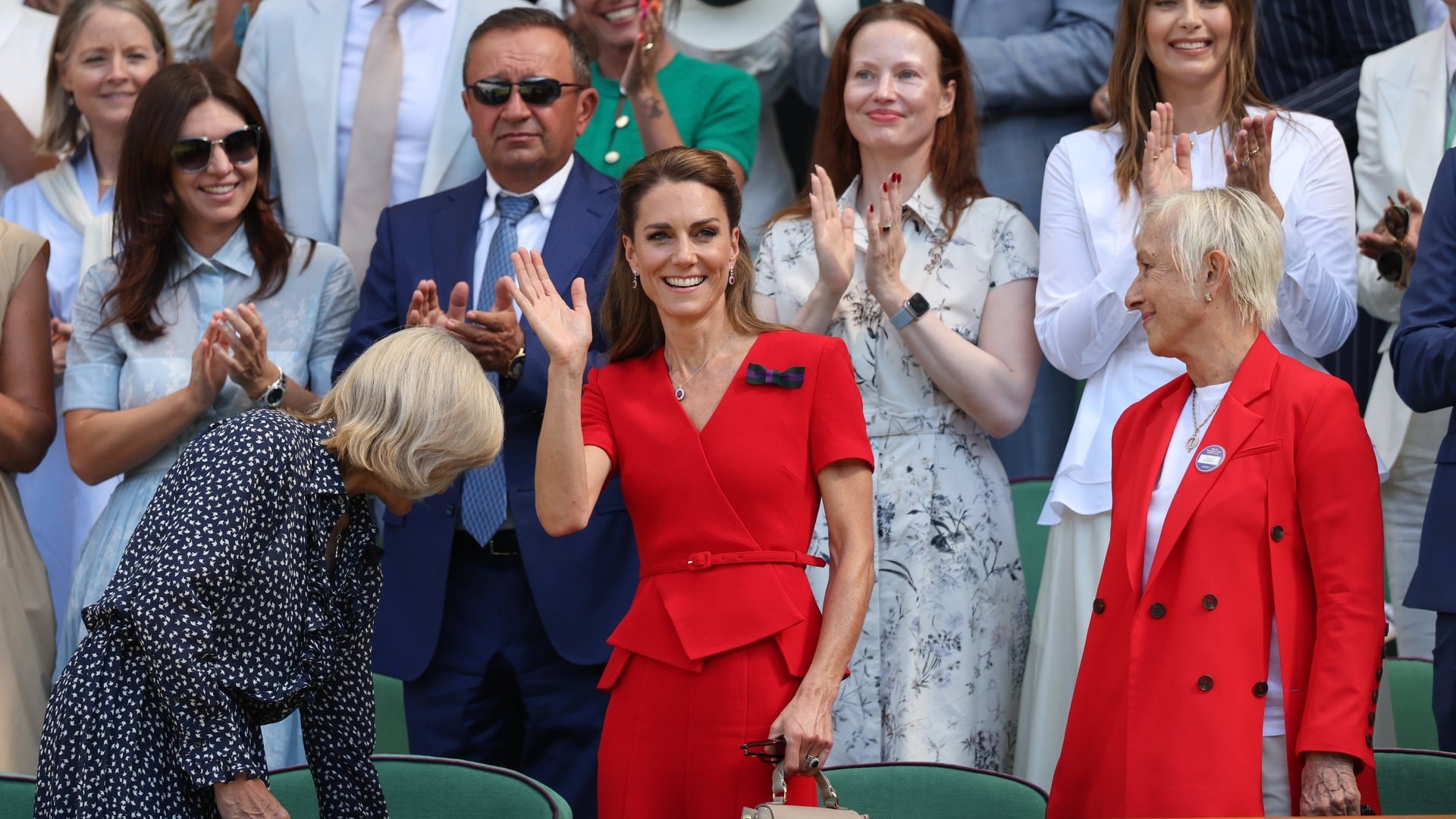 Prinzessin Kate besuchte das Damenfinale von Wimbledon.