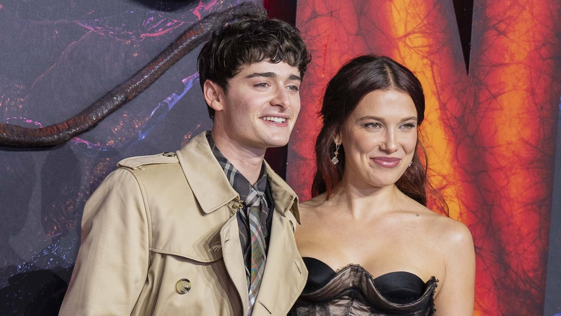 Millie Bobby Brown und Noah Schnapp bei der britischen Premiere der letzten «Stranger Things»-Staffel.