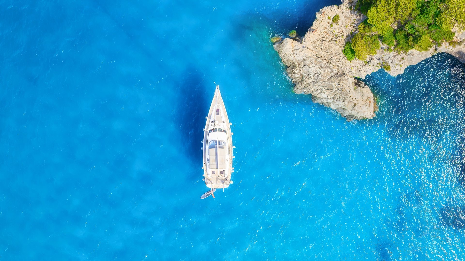 Sur un yacht privé, on ne risque pas de croiser un fan !