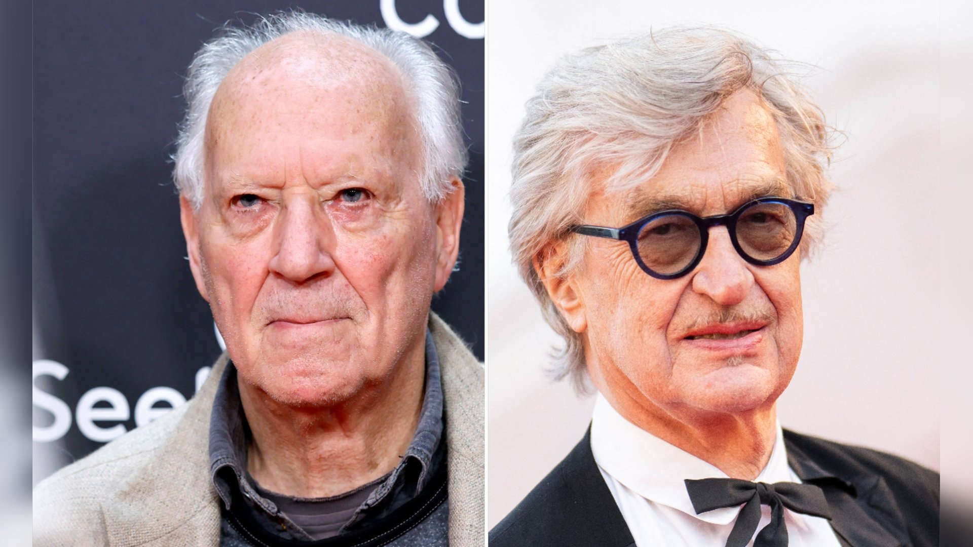 Werner Herzog (à g.) et Wim Wenders présentent tous deux des films au Festival de Venise.
