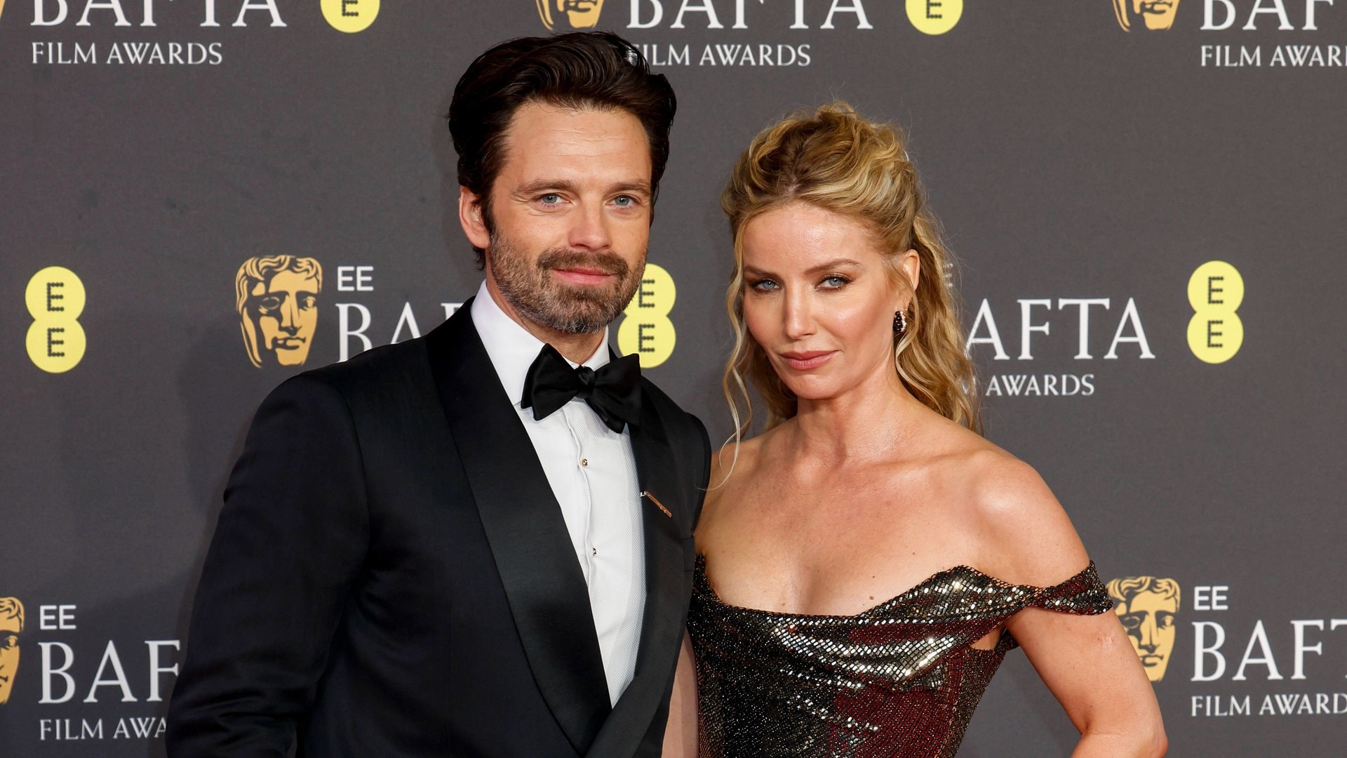 Sebastian Stan und Annabelle Wallis auf den BAFTAs im vergangenen Jahr.