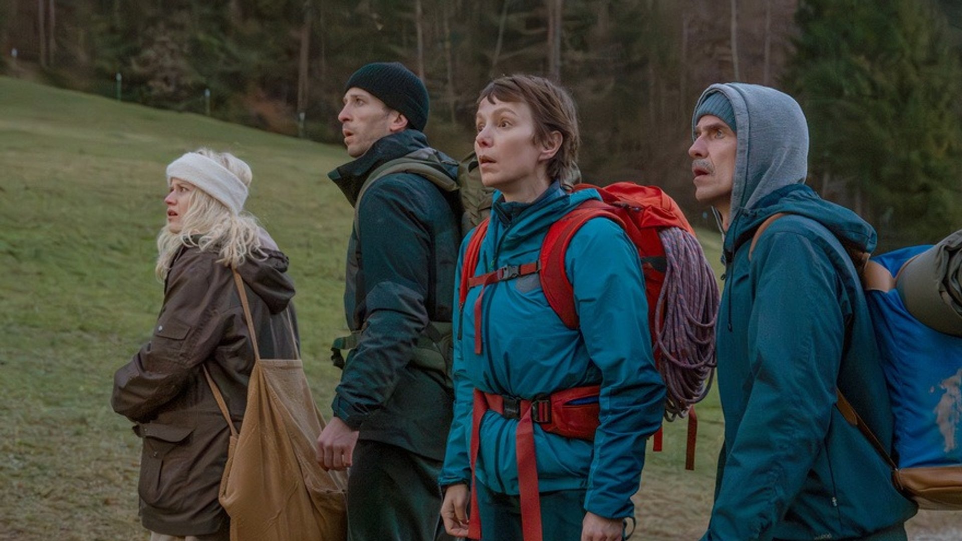 « Nix ist fix » : Juliane (Julia Koschitz, au premier plan) et ses amis n'en croient pas leurs yeux.