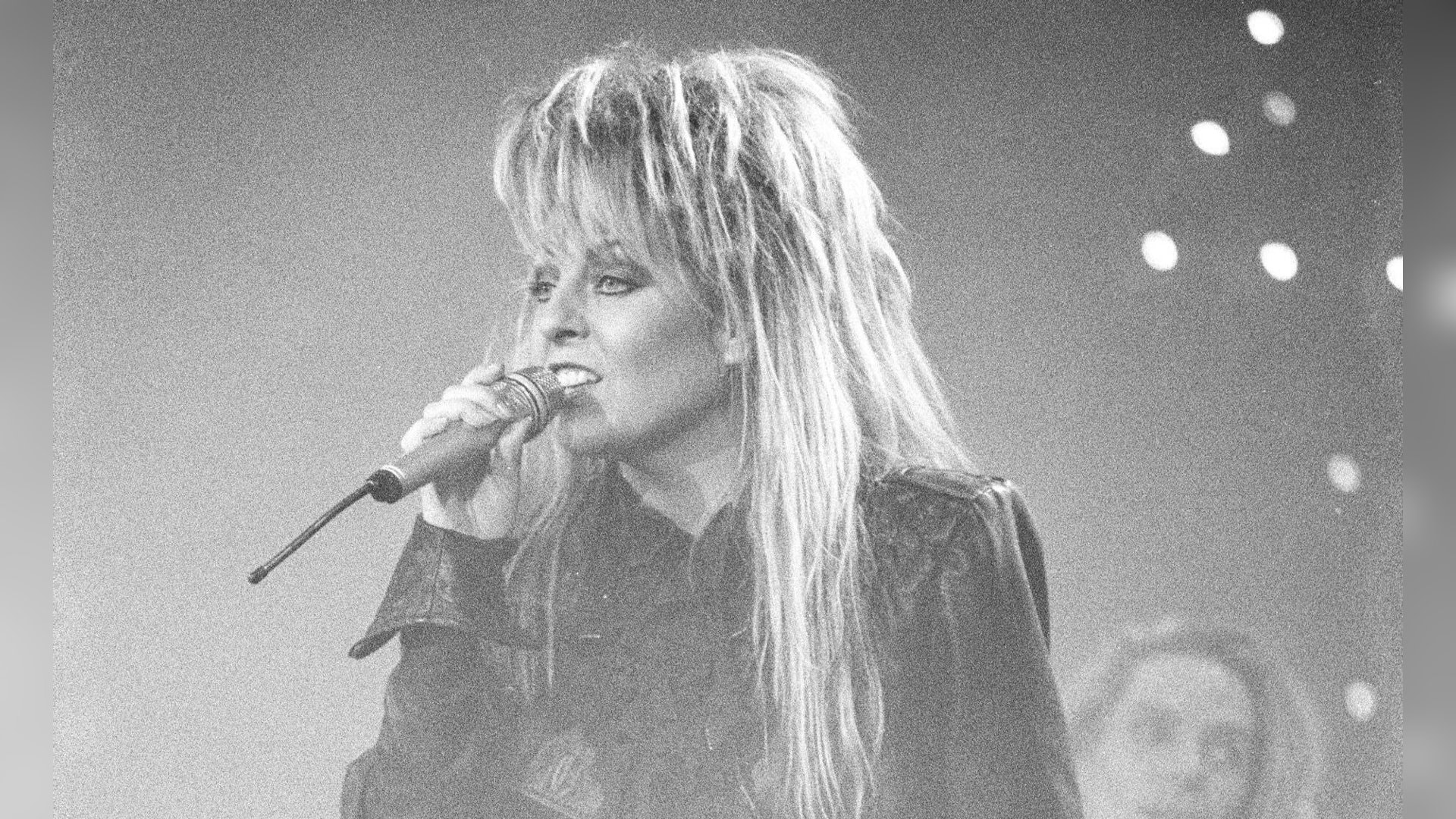 Silly-Sängerin Tamara Danz bei einem Auftritt im Jahr 1989.