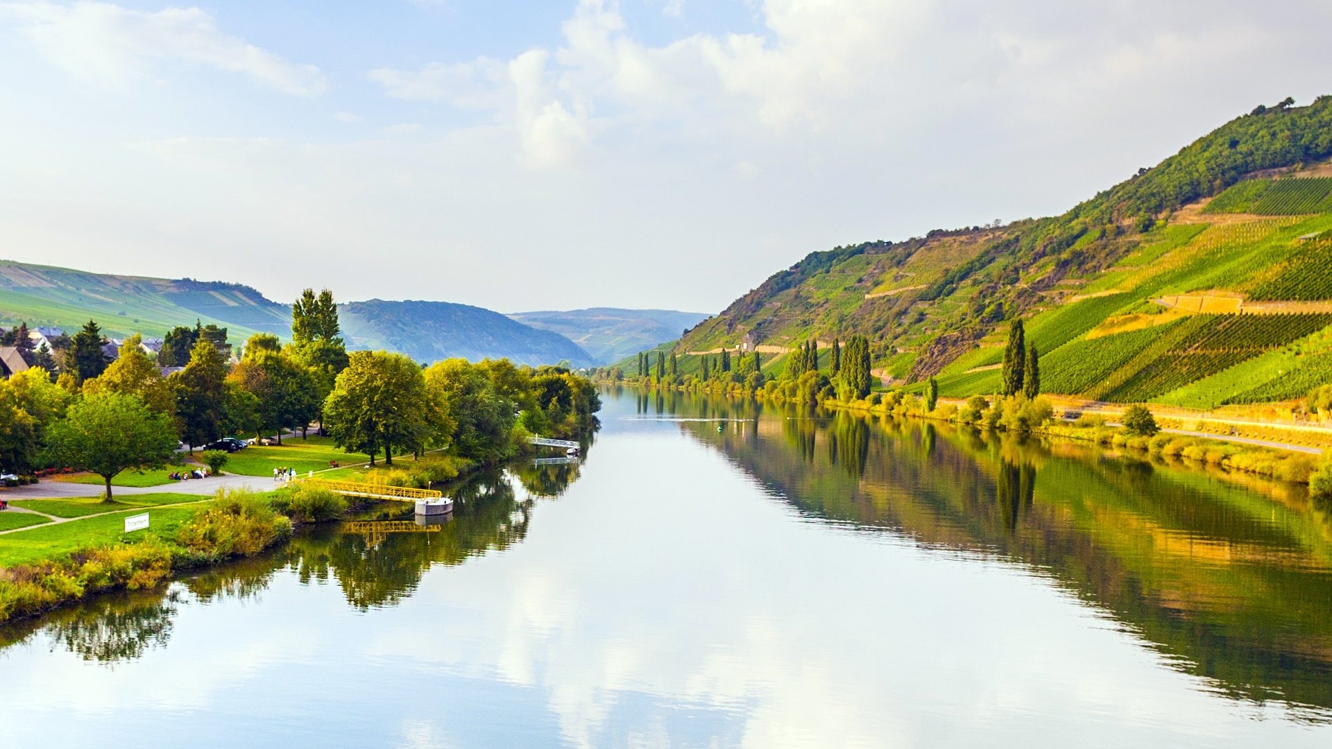Entlang des beliebten Mosel-Radwegs gibt es viel zu entdecken.