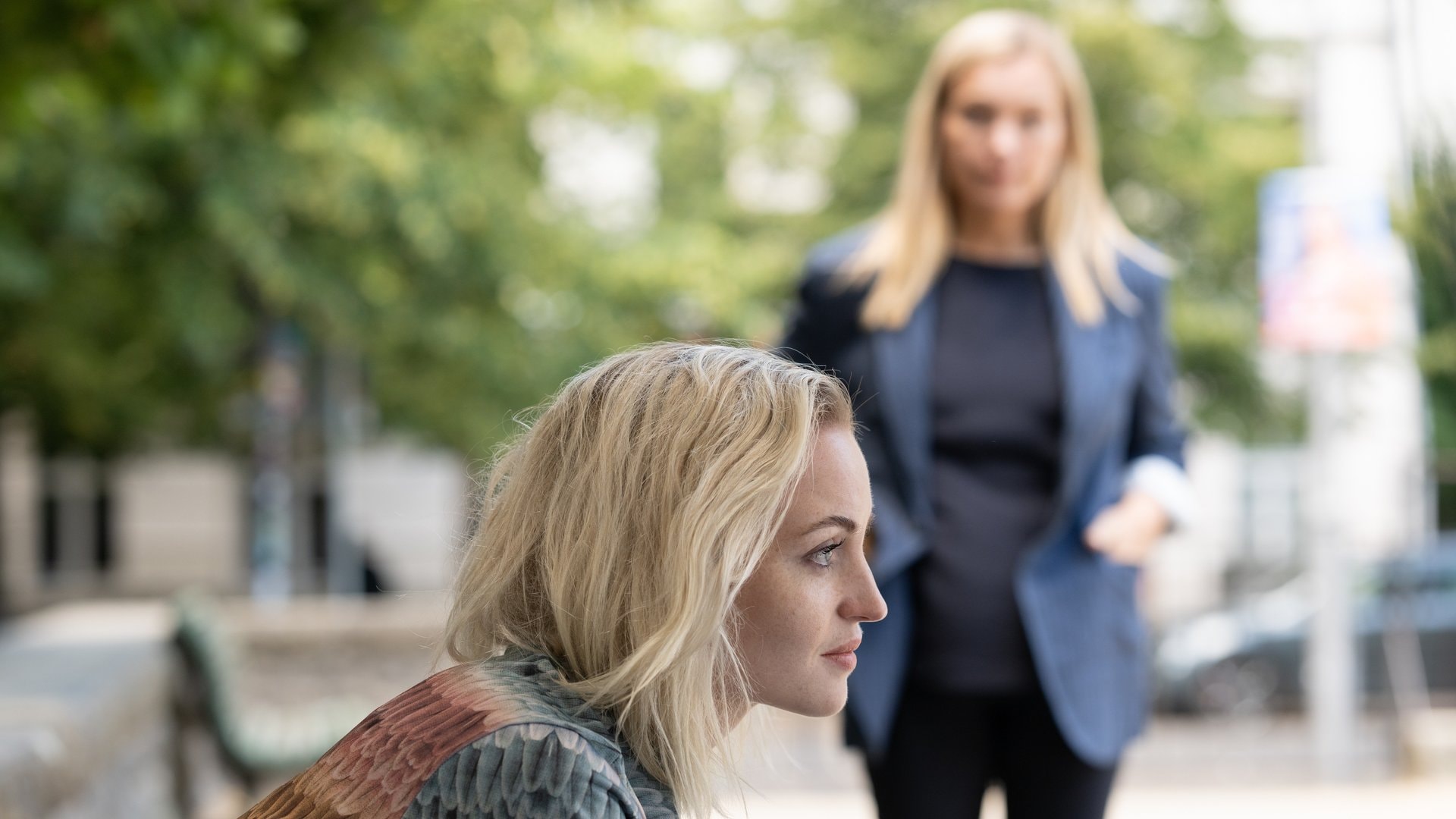 \«Die Jägerin - Gegen die Wut\» : Judith Schrader (Nadja Uhl, d.) a suivi Jana Bloch (Sarah Mahita).