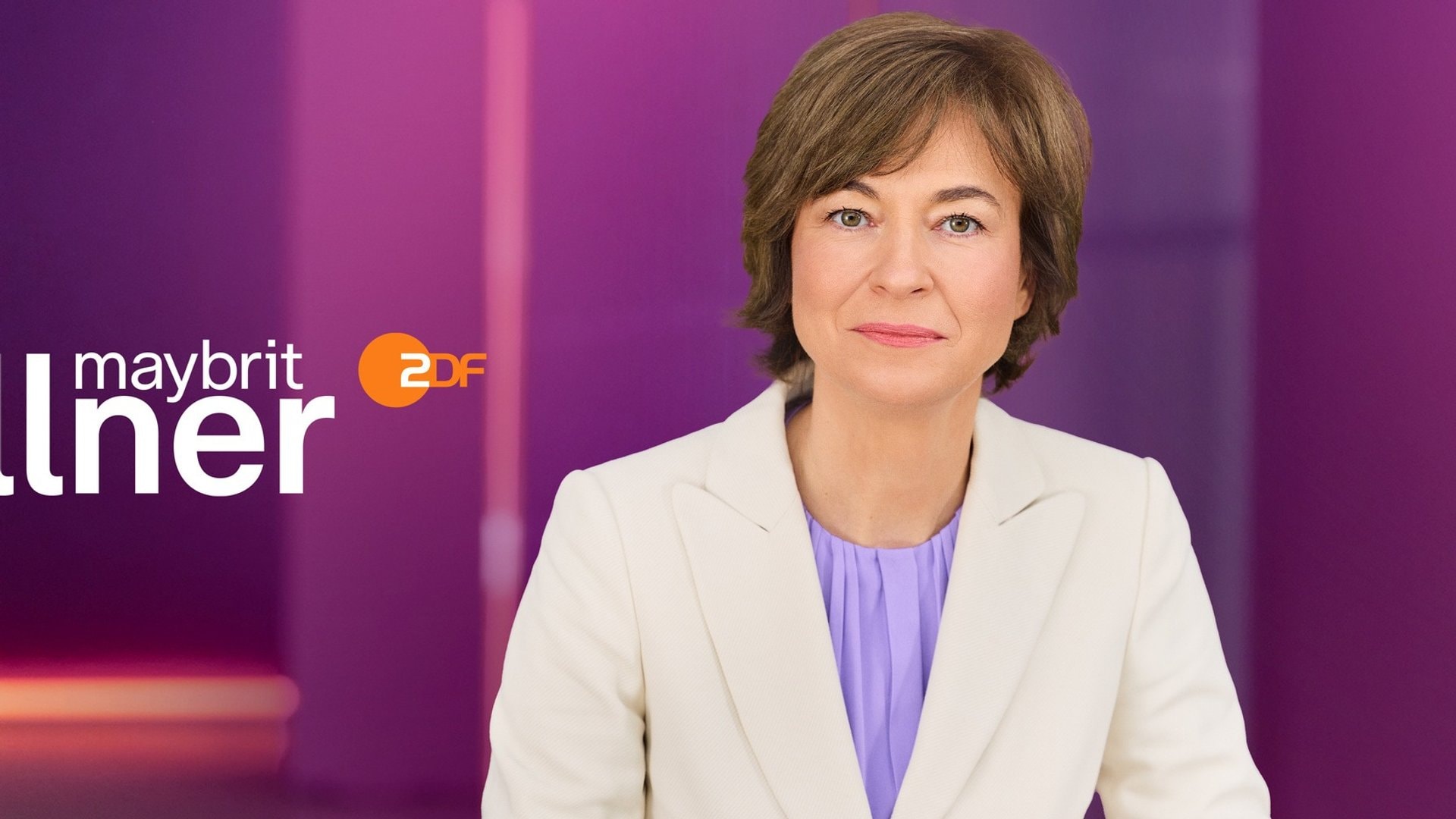 Maybrit Illner débat chaque jeudi avec des invités de marque dans son talk-show sur ZDF.
